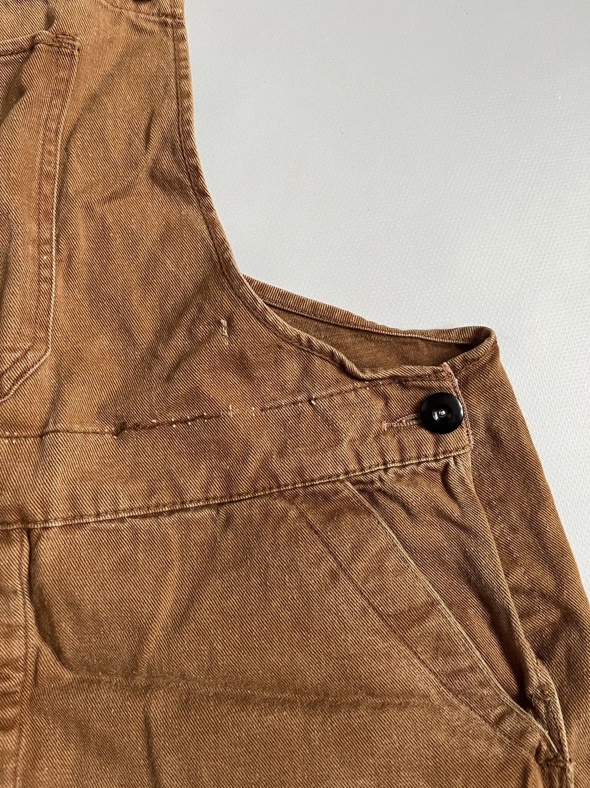 Vintage Vintage 50s 60s Men Work Wear Denim Gripwell Orange Overall Size US 36 / EU 52 - 4 Thumbnail