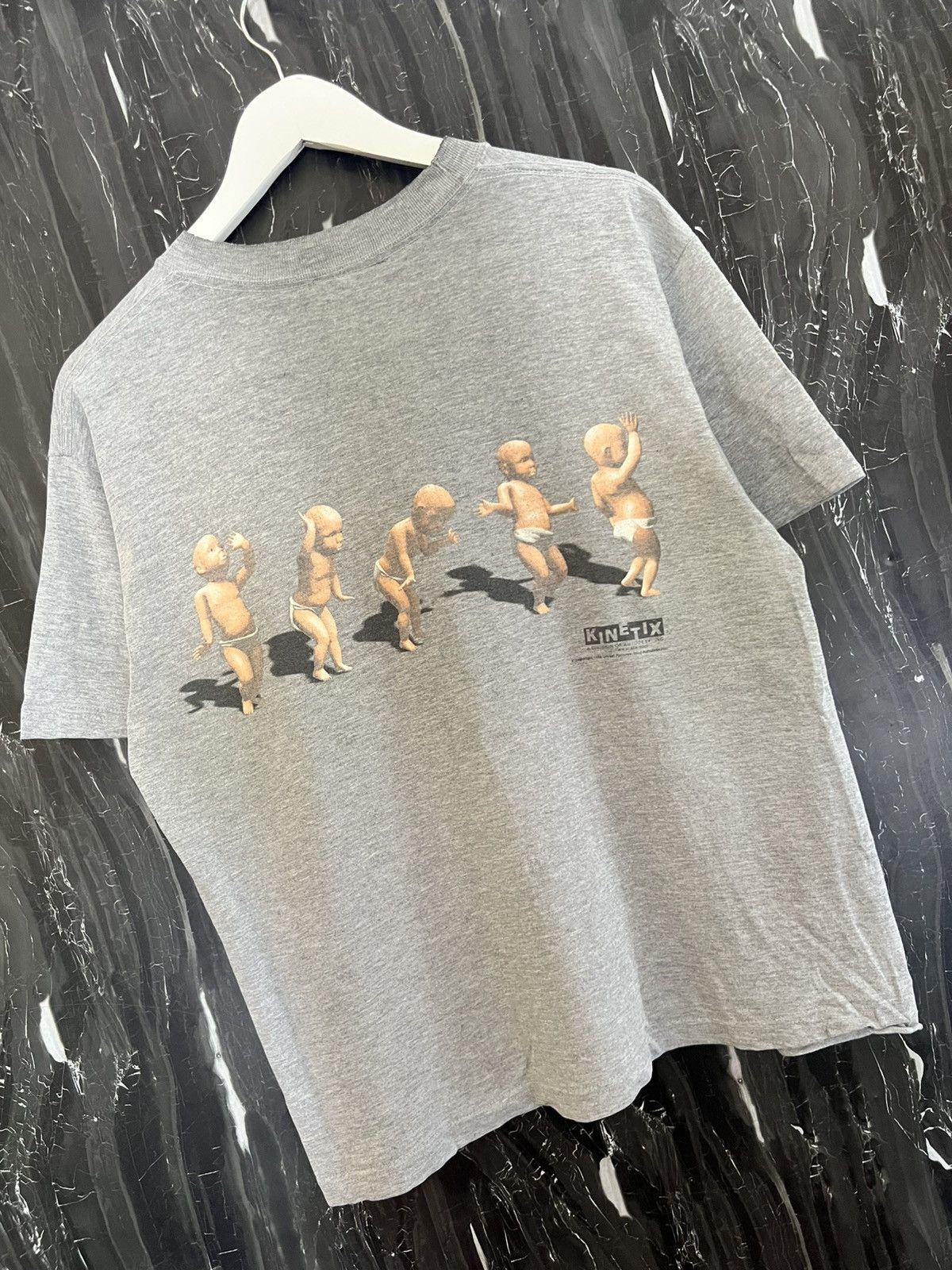 Rap Tees VINTAGE 90s BABY DANCE KINETIX TSHIRT Size US S / EU 44-46 / 1 - 4 Thumbnail