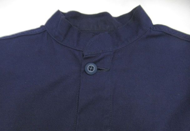 Needles Shirt Back Sateen Cotton Army Black Size US S / EU 44-46 / 1 - 3 Thumbnail