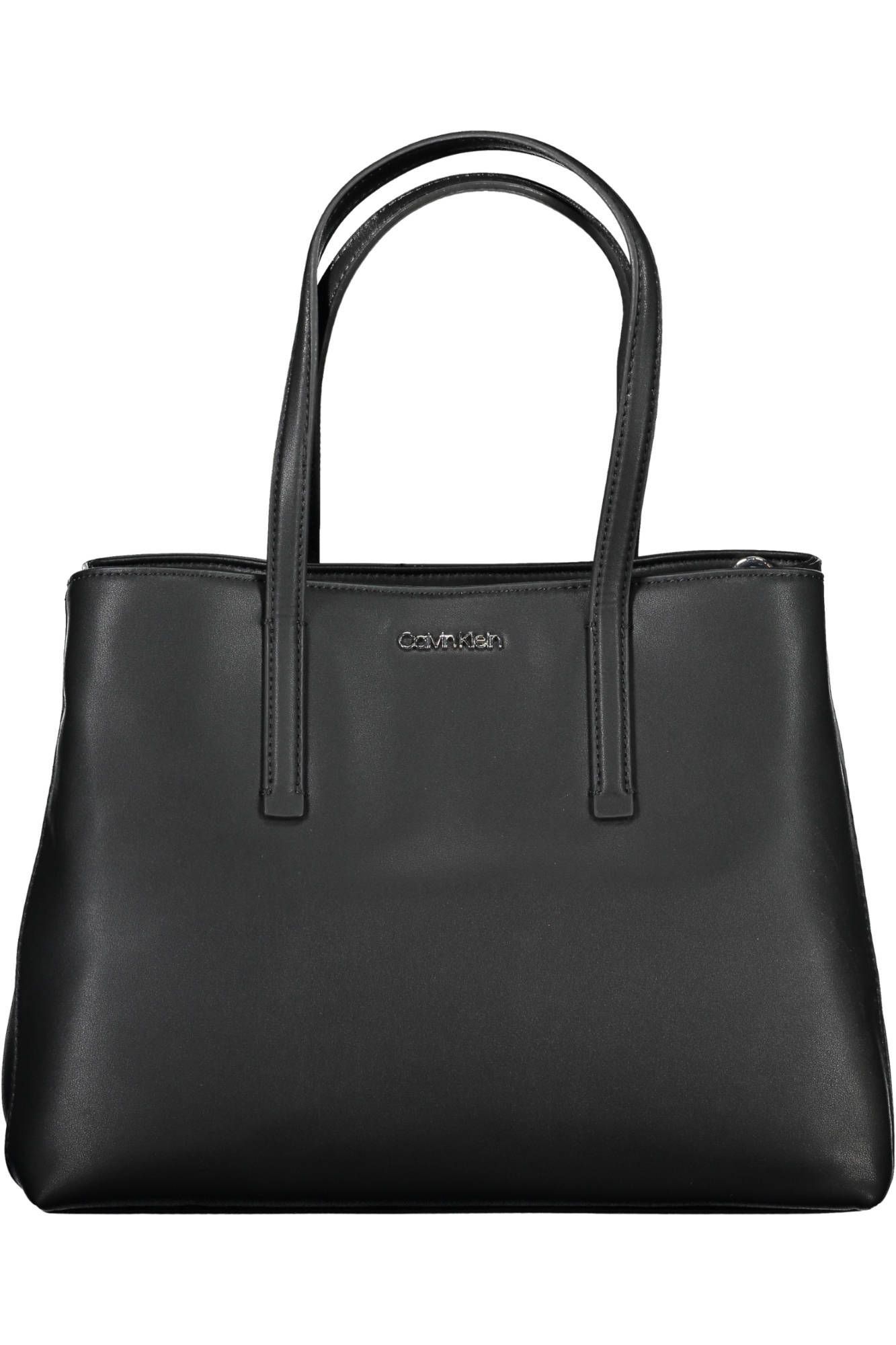 Calvin Klein Black Polyester Women Women's Handbag Size ONE SIZE - 1 Thumbnail