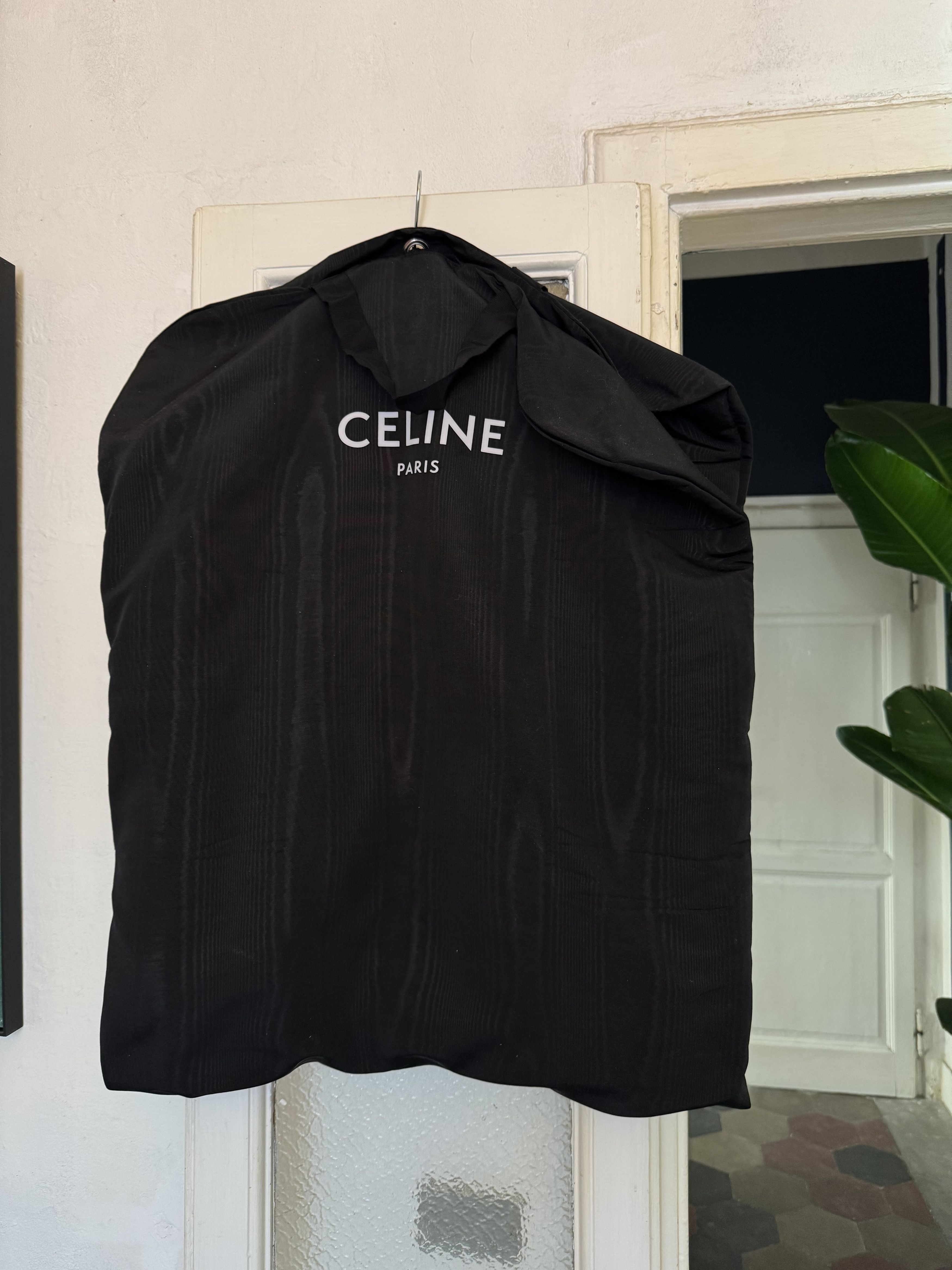 Celine Lambskin Leather bomber Size US M / EU 48-50 / 2 - 12 Thumbnail