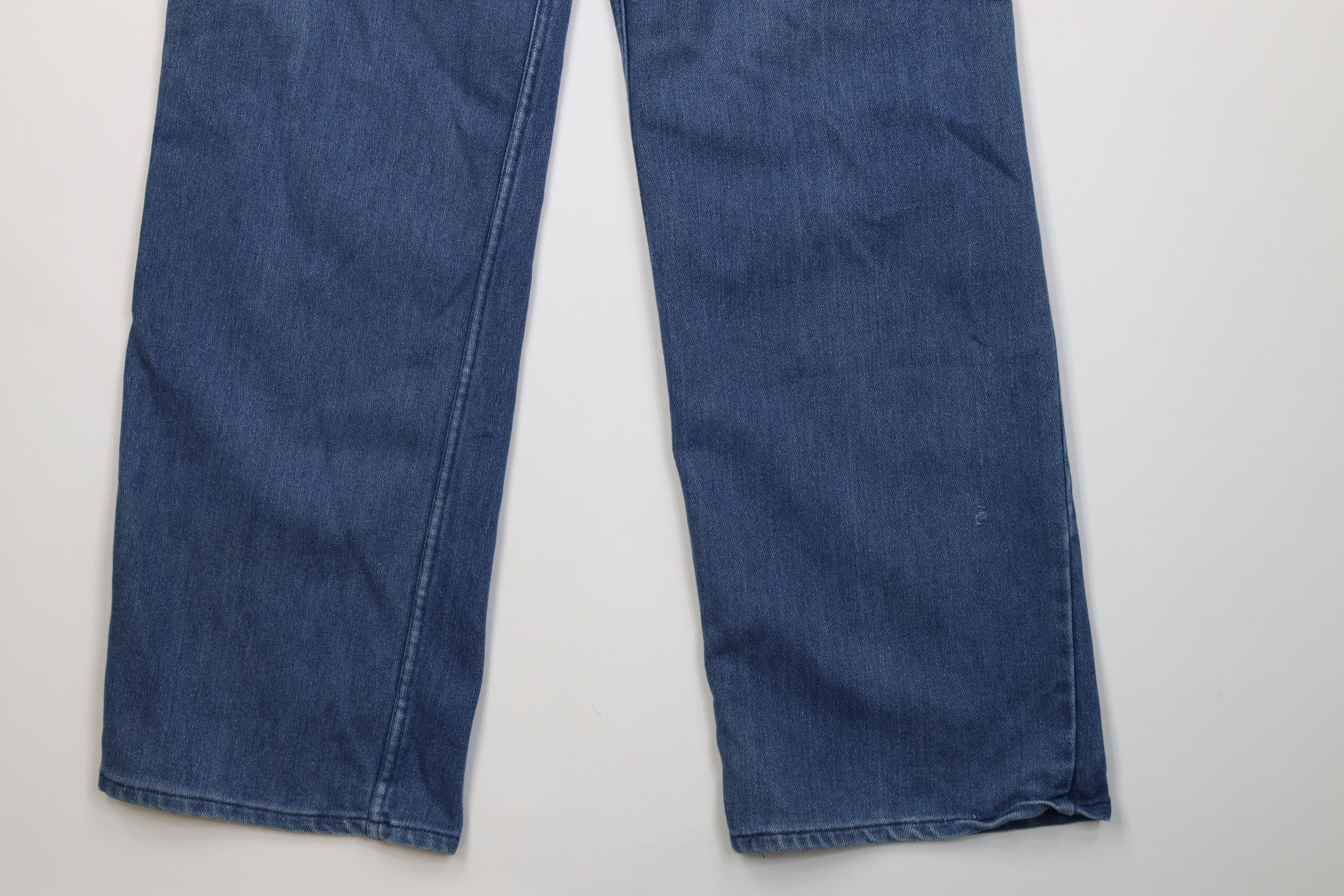 Wrangler Vintage 70s Wrangler Wide Leg Bell Bottoms Denim Jeans USA Size US 34 / EU 50 - 13 Thumbnail