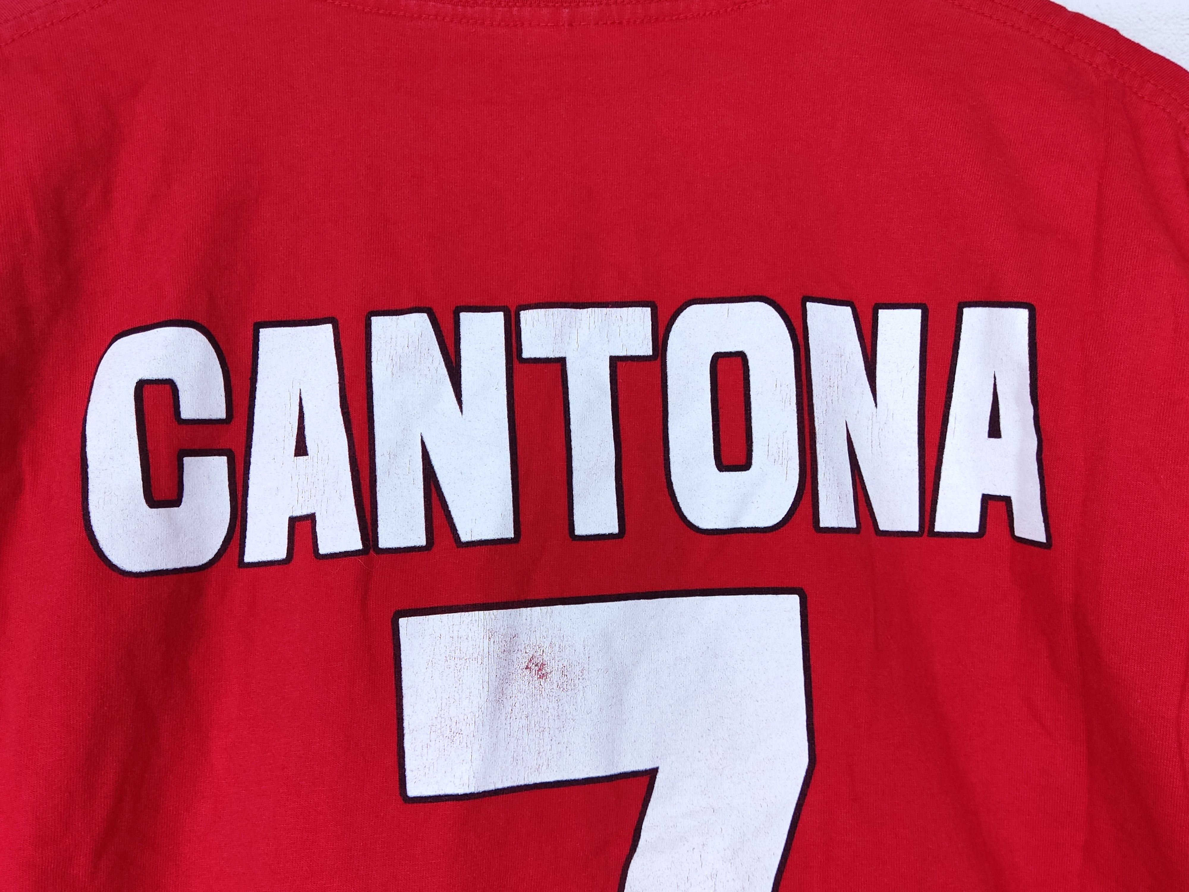 Fruit Of The Loom Vintage Eric Cantona #7 Tee. Size - XXL Size US XXL / EU 58 / 5 - 4 Thumbnail