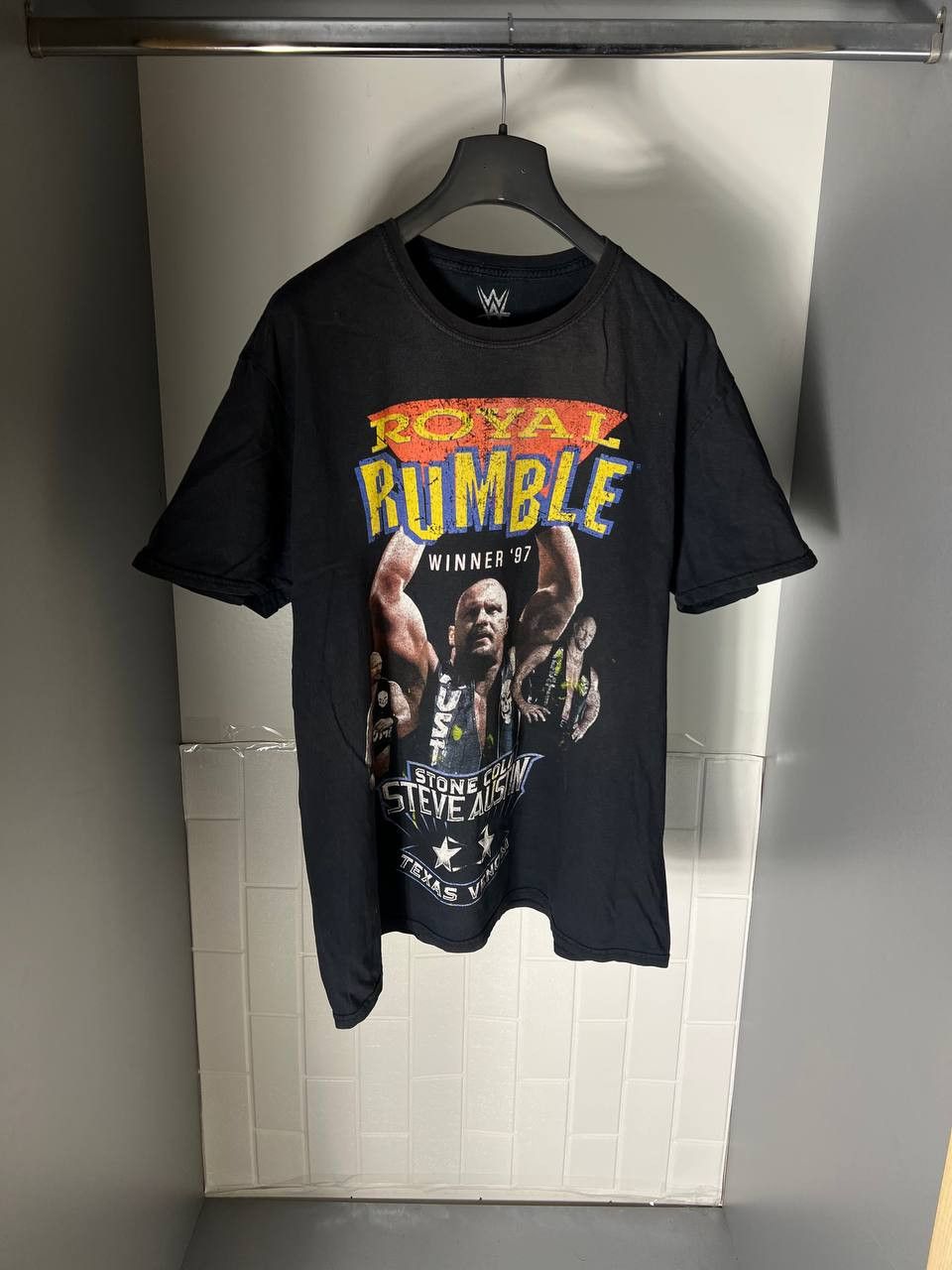 WWE VINTAGE WWE STEVE AUSTIN WRESTLING RETRO T-SHIRT Y2K 90s USA Size US XL / EU 56 / 4 - 2 Thumbnail