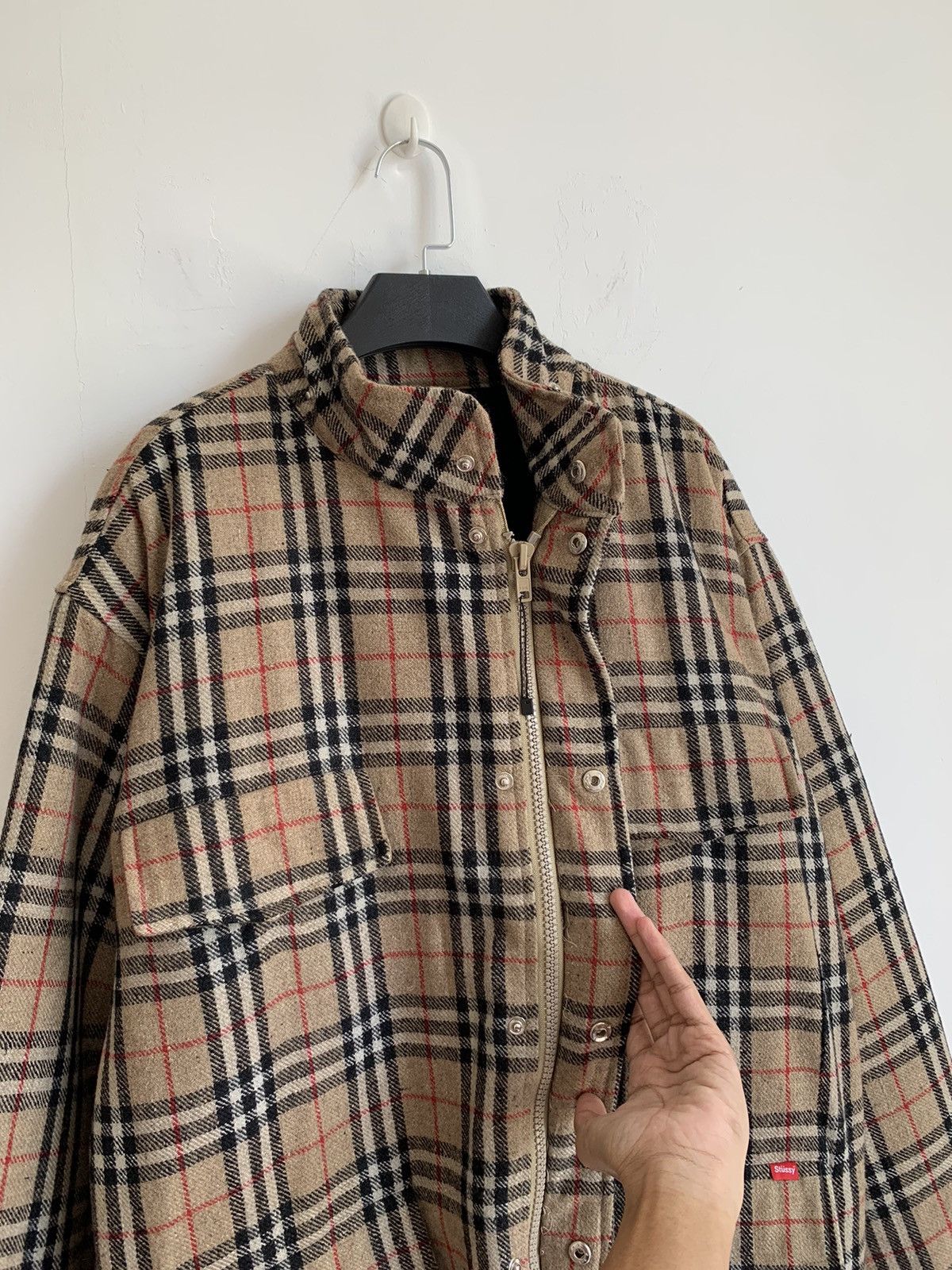 Stussy Vintage Stussy "Nova Check" Jacket Size US XL / EU 56 / 4 - 7 Thumbnail