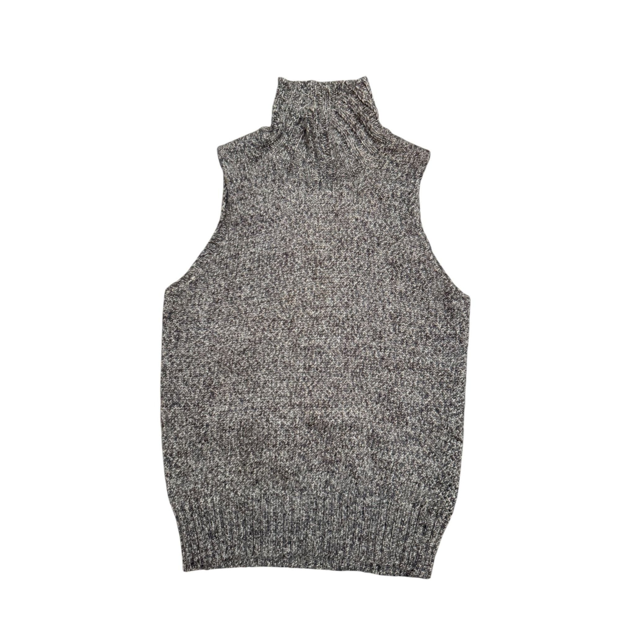 Maison Margiela 1990s Miss Deanna Sleeveless Wool Rollneck Size M / US 6-8 / IT 42-44 - 1 Thumbnail