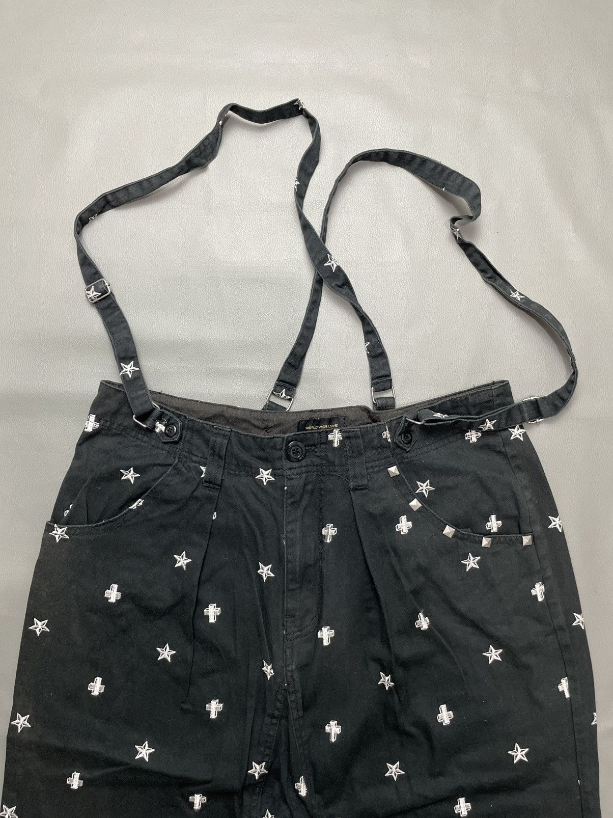 If Six Was Nine Japanese Bondage Ballon Pants Gothic Size US 30 / EU 46 - 3 Thumbnail