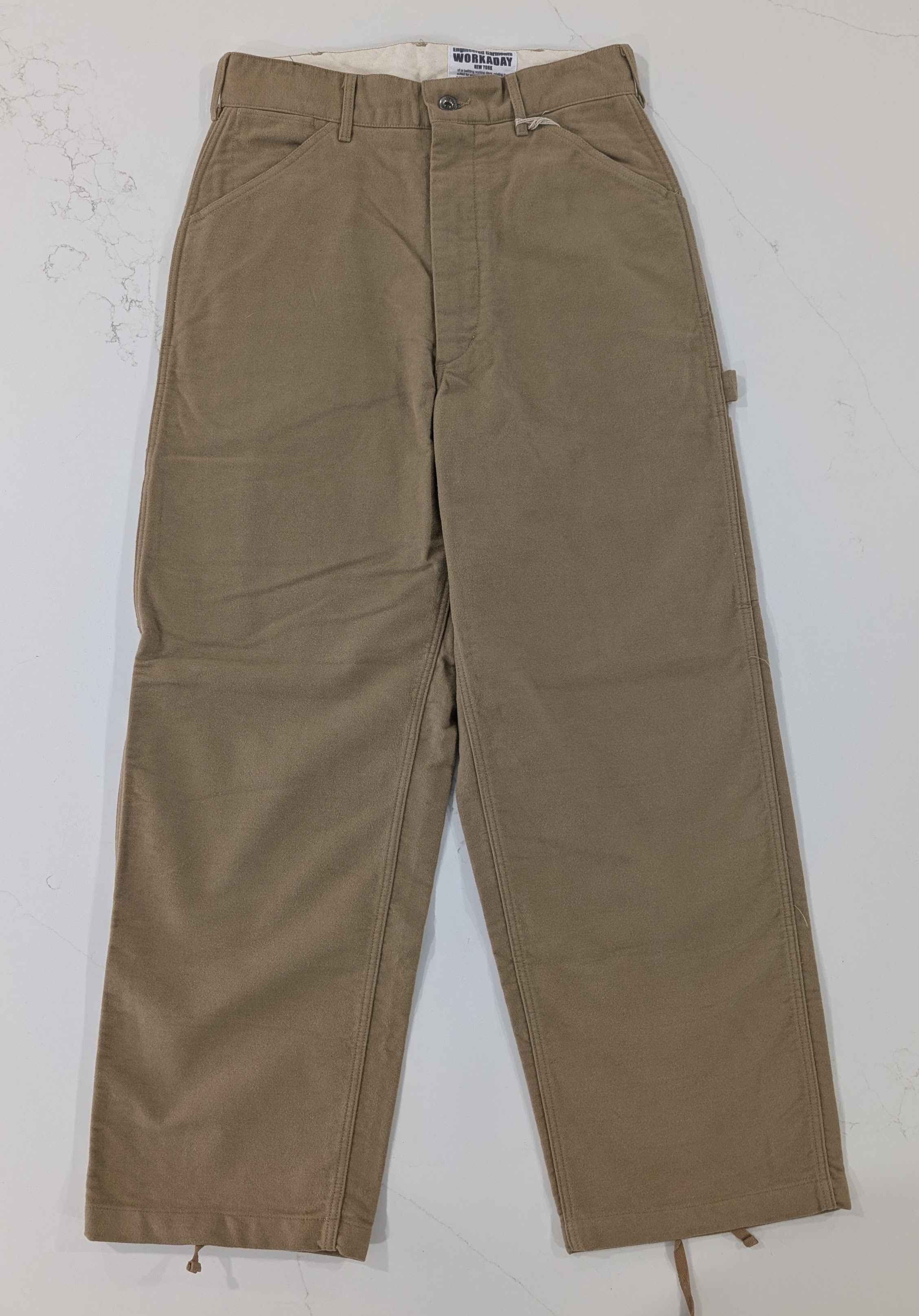 Engineered Garments Engineered Garments Workaday Moleskin Painter Pants XS Size US 30 / EU 46 - 1 Thumbnail