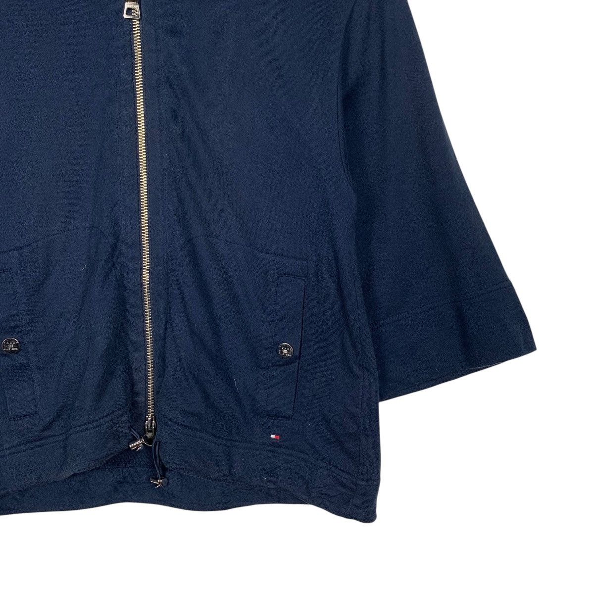 Tommy Hilfiger TOMMY HILFIGER 3q Sleeve Zipper Hoodies #1692-C75 Size S / US 4 / IT 40 - 4 Thumbnail