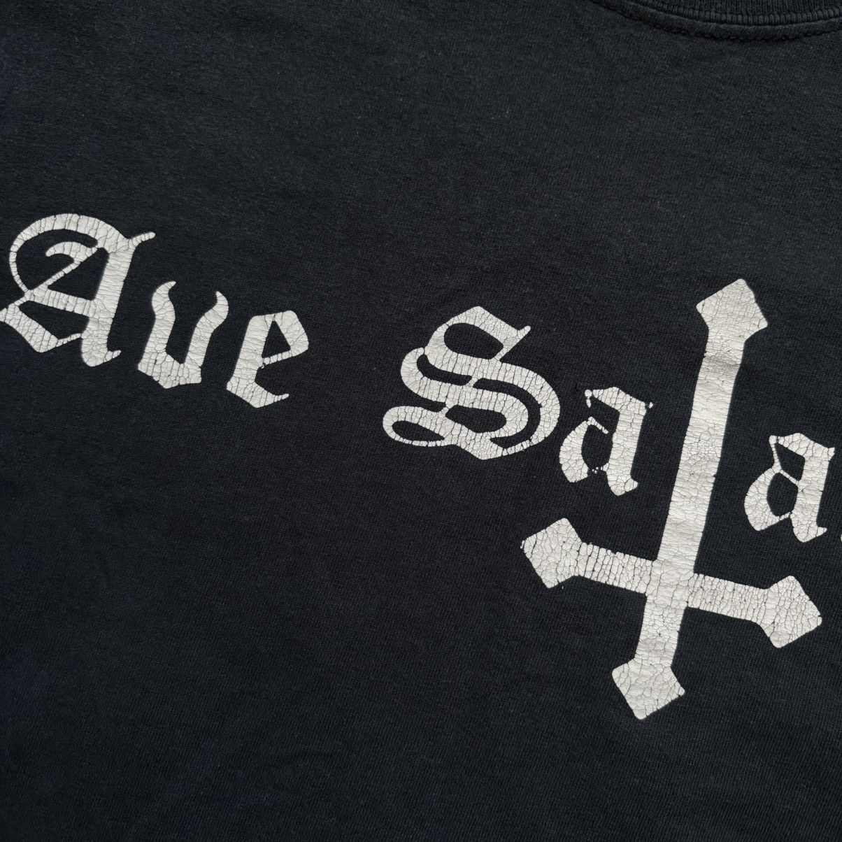 Hysteric Glamour Vintage Y2K Ave Satanas T-Shirt Size US L / EU 52-54 / 3 - 4 Thumbnail