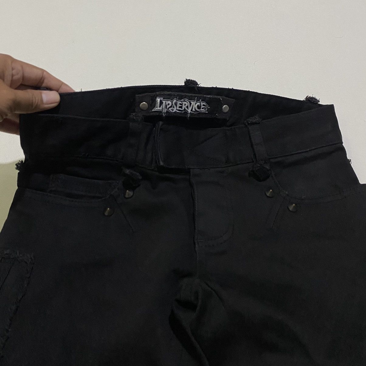 Lip Service ❌SOLD OUT❌ Lip service bondage pants Size 28" / US 6 / IT 42 - 7 Thumbnail