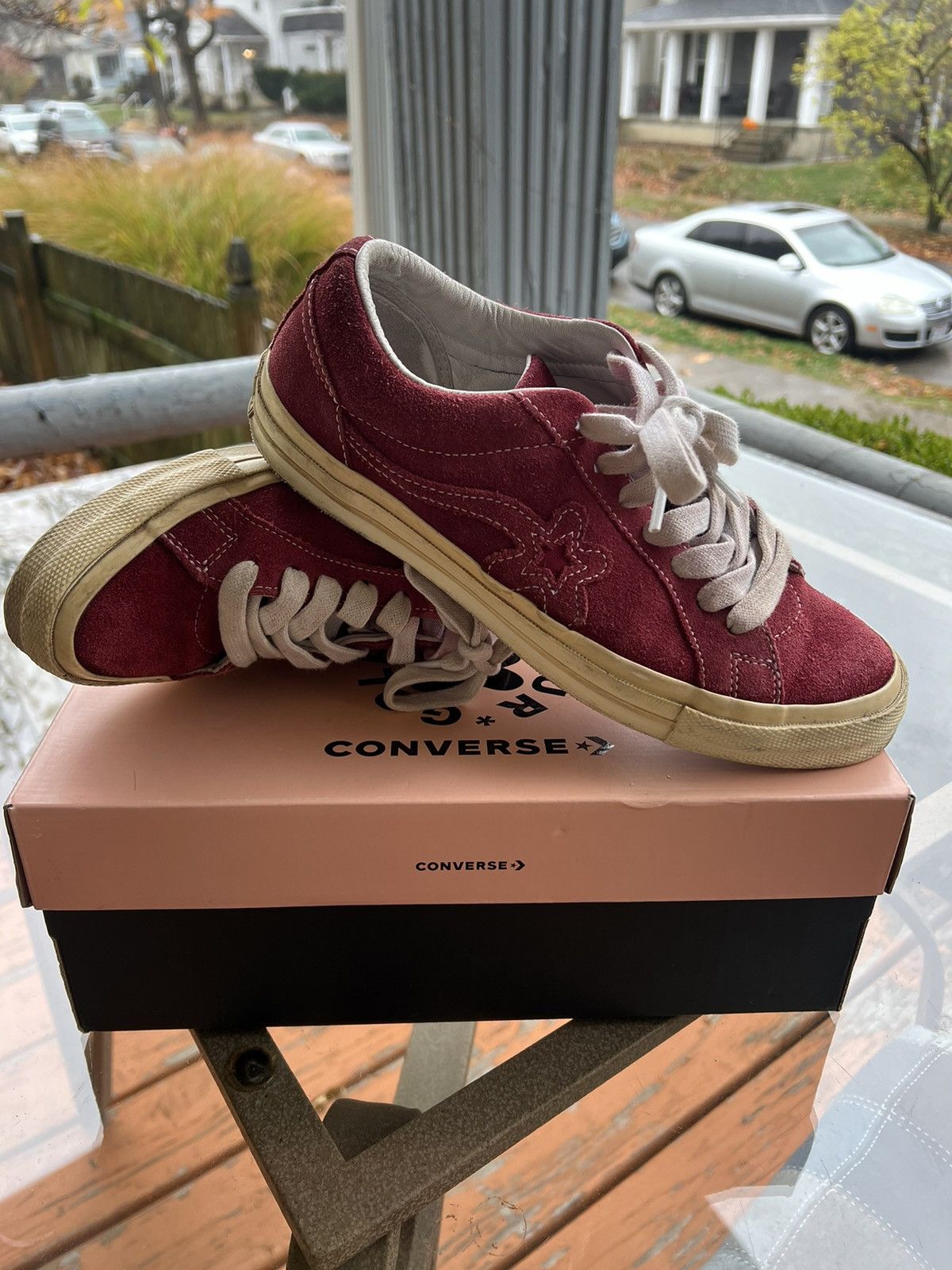 Converse x golf le fleur grailed best sale