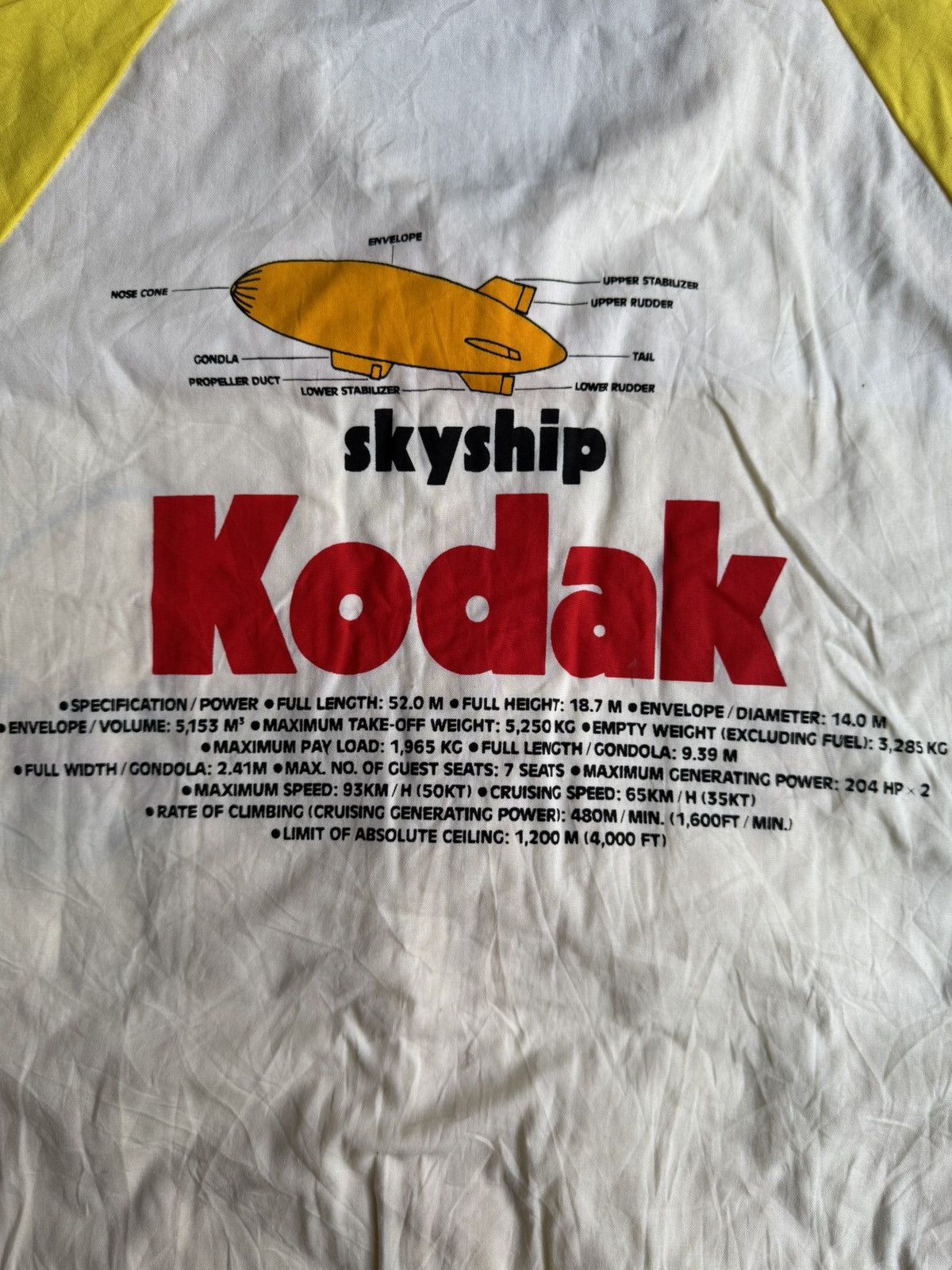 Kodak VERY RARE VINTAGE JACKET KODAK SKYSHIP SPECIFICATION Size US M / EU 48-50 / 2 - 3 Thumbnail