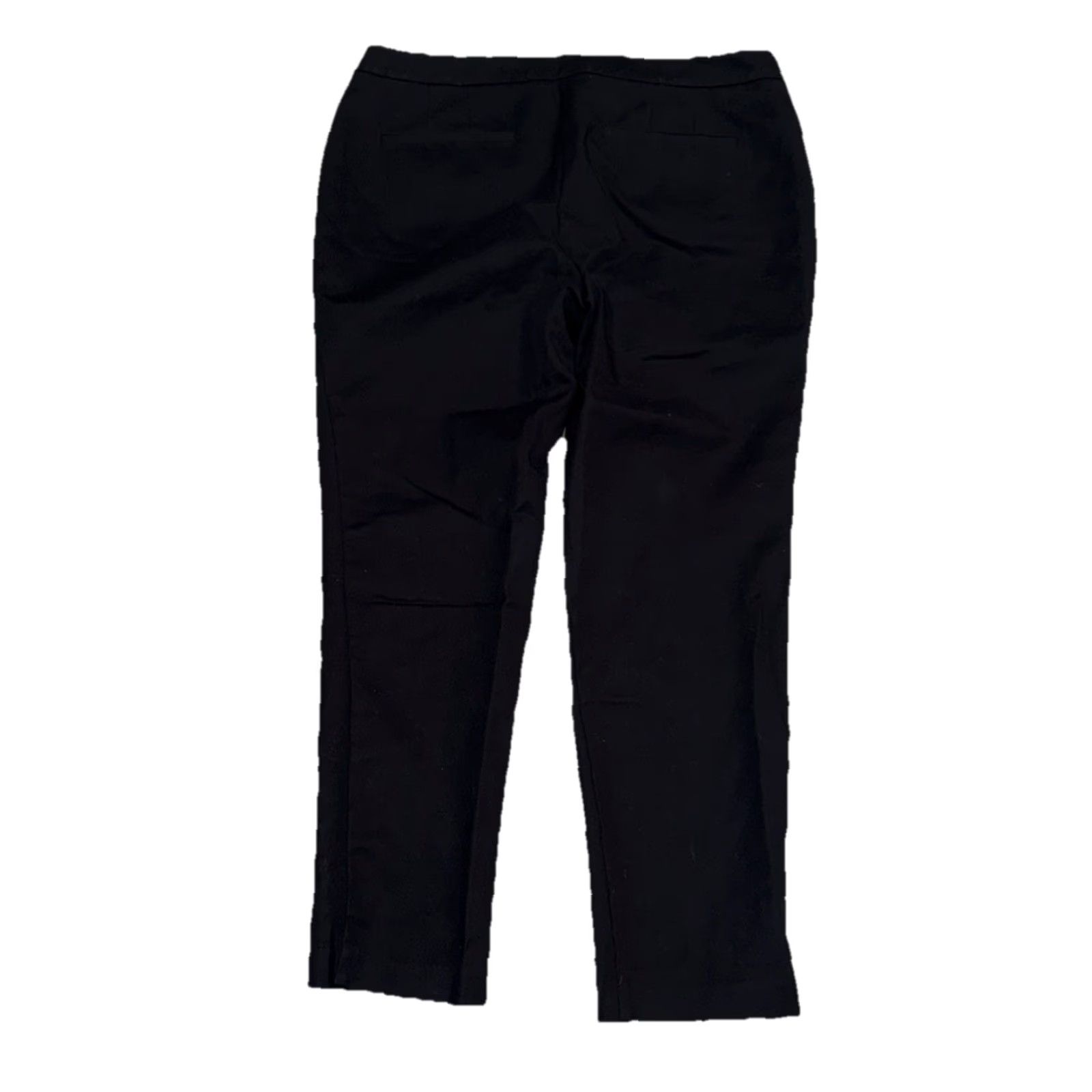 Vintage Chico's So Slimming Straight Career Dress Ankle Pants Women’s Size 2 Black Size 26" / US 2 / IT 38 - 2 Thumbnail