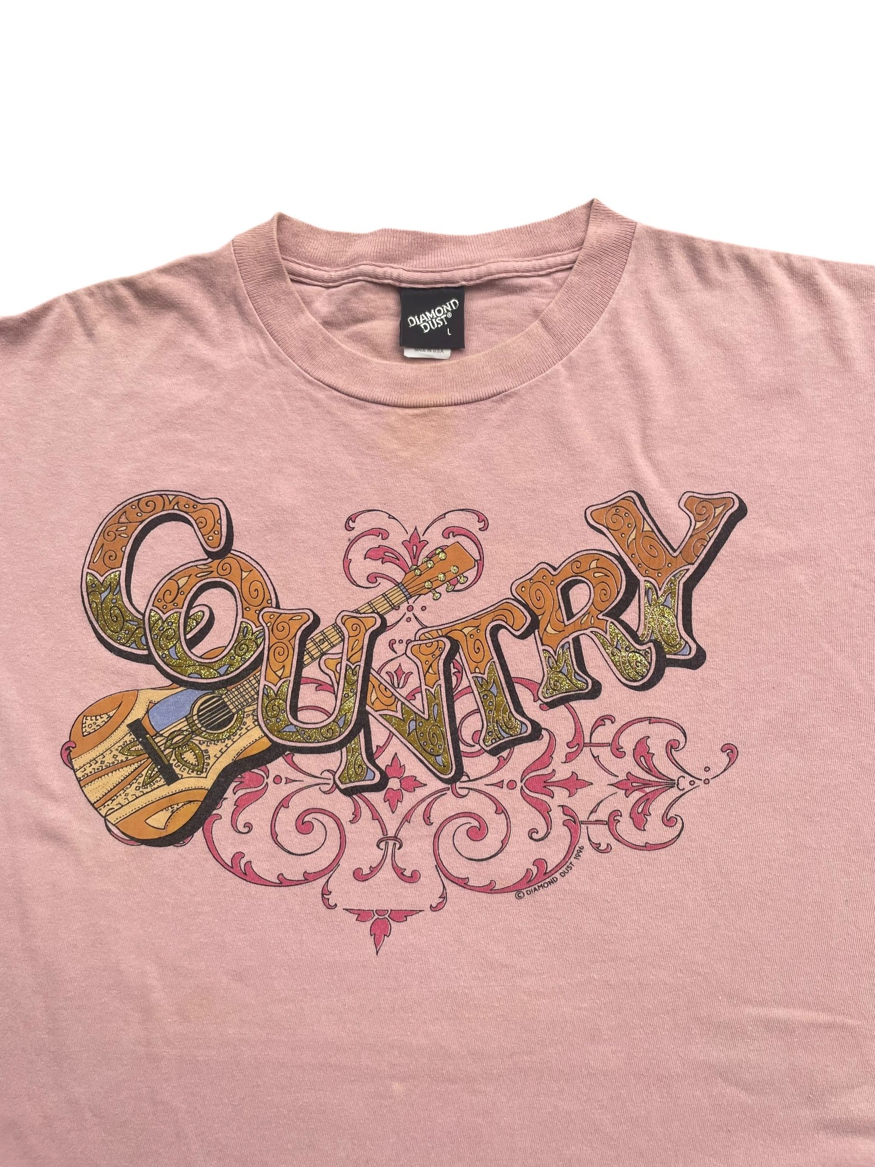 Free Country × Vintage Vintage American Country Diamond Dust Tshirt Size US XL / EU 56 / 4 - 3 Thumbnail