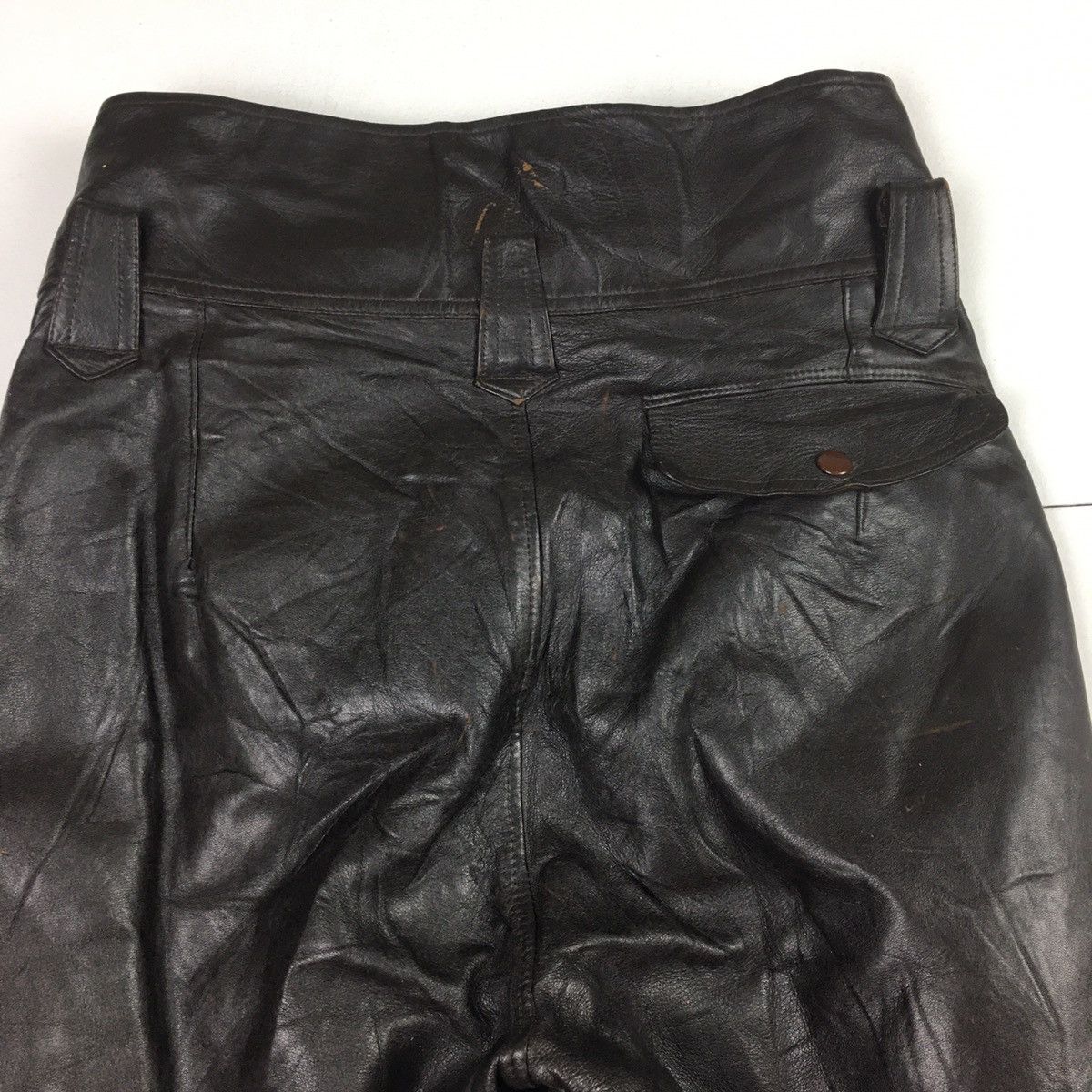 GOREWEAR × Kadoya Vintage Kadoya Leather Biker Pant Size US 33 - 7 Thumbnail