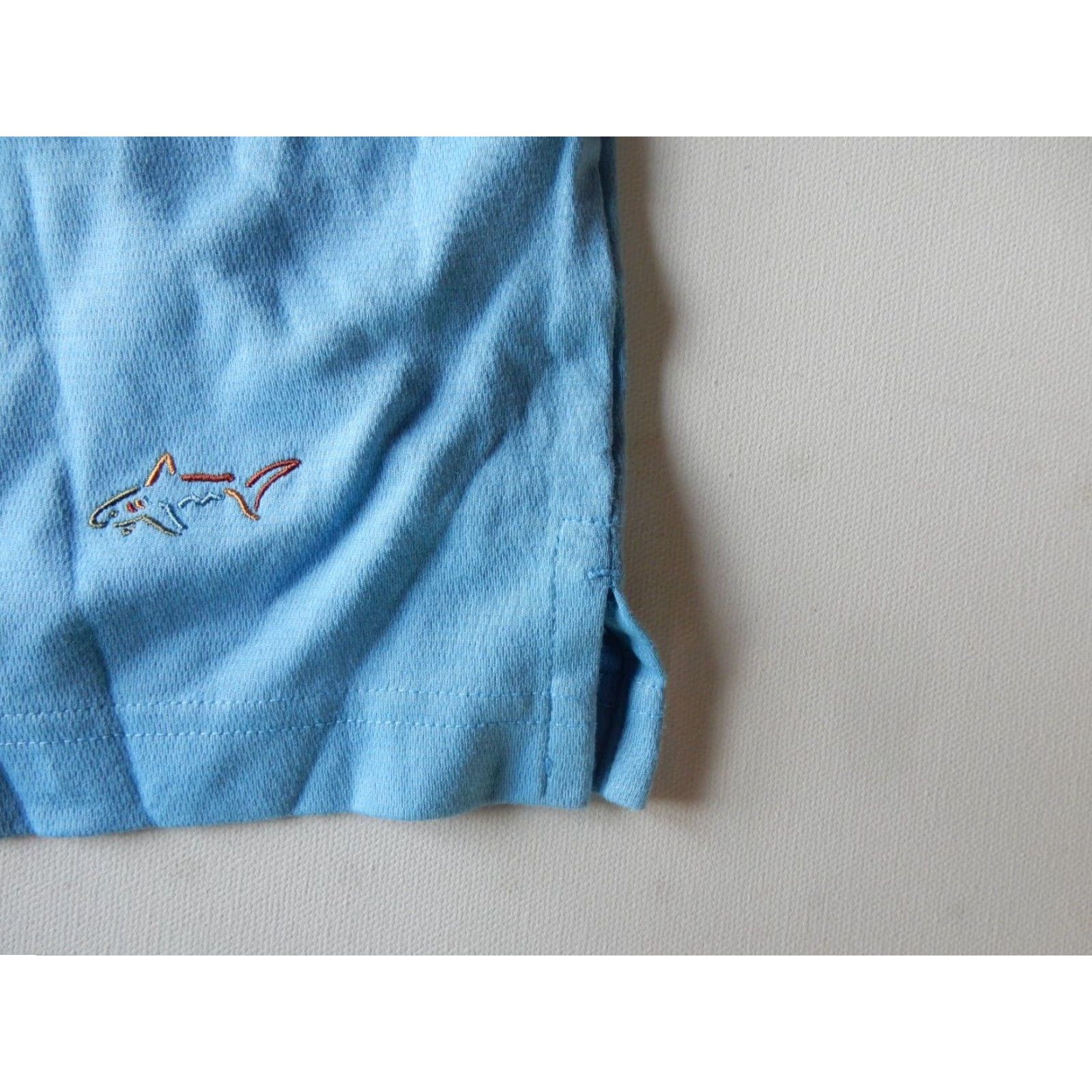 Vintage VINTAGE Greg Norman Men's Polo Shirt Size L - Blue Cotton Blend Short Sleeve Casual Apparel Size US L / EU 52-54 / 3 - 2 Thumbnail