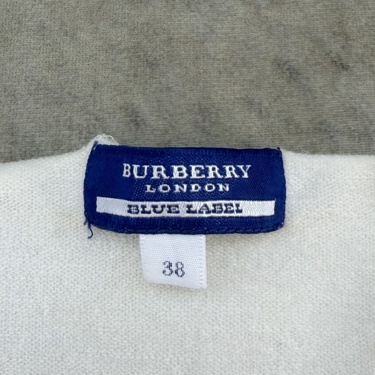 Burberry BURBERRY BLUE LABEL Spellout Stretchable Tank Top Size S / US 4 / IT 40 - 13 Thumbnail