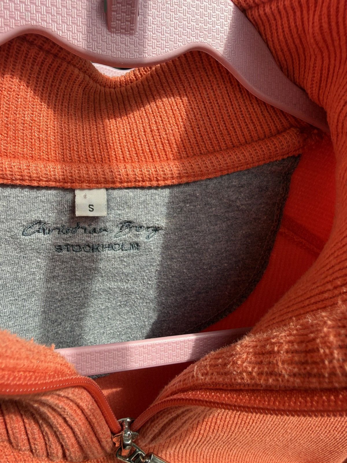 Other Vintage Christian Berg Orange Quarter Zip Knit Size US S / EU 44-46 / 1 - 3 Thumbnail