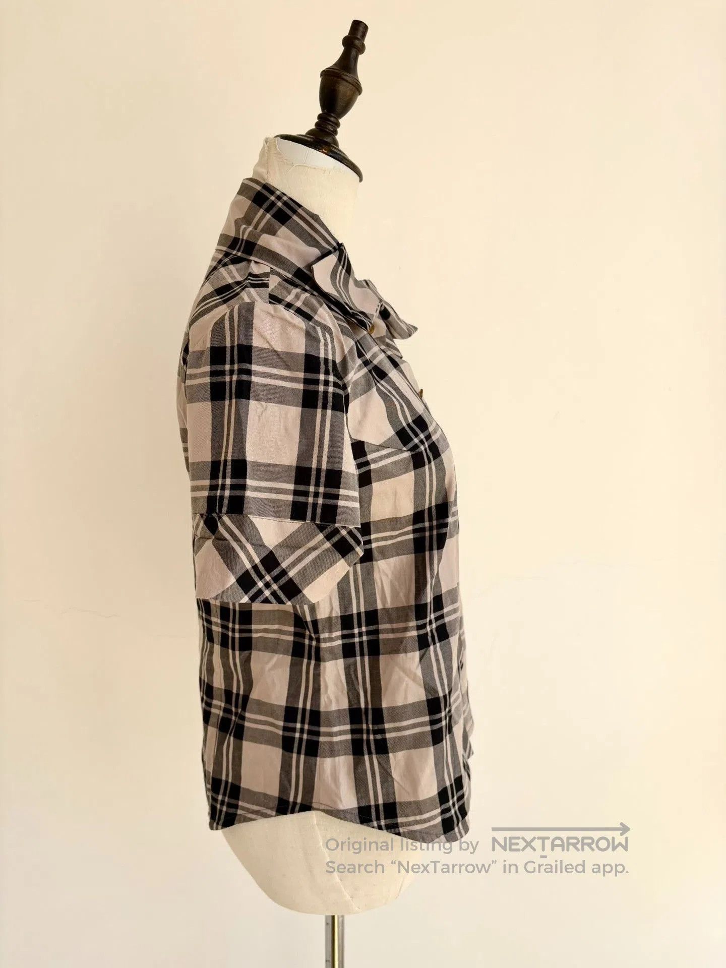 Vivienne Westwood Vivienne Westwood Vintage Beige Plaid Shirt. Size M / US 6-8 / IT 42-44 - 5 Thumbnail