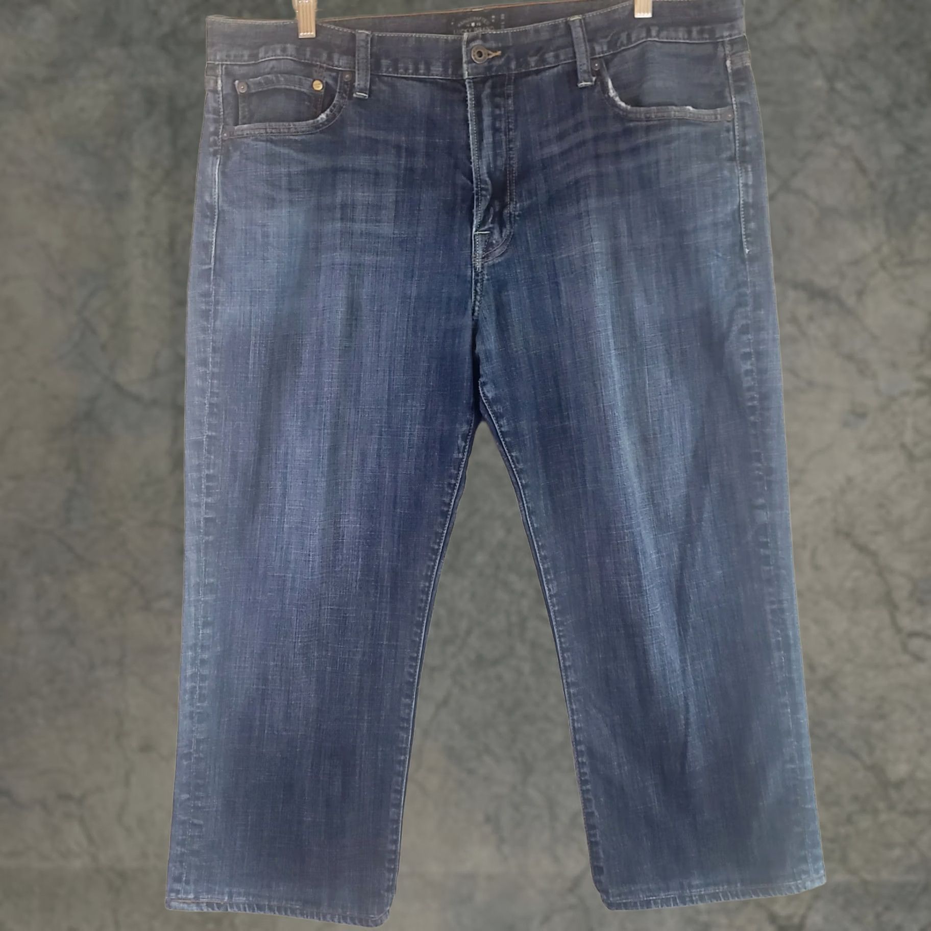 Lucky Brand Lucky Brand 363 Vintage Straight Jeans - Medium Wash - 40x25 - Cotton Blend Denim - Regular Size - 5-Pocket - Blue - Mens Size US 40 / EU 56 - 1 Thumbnail