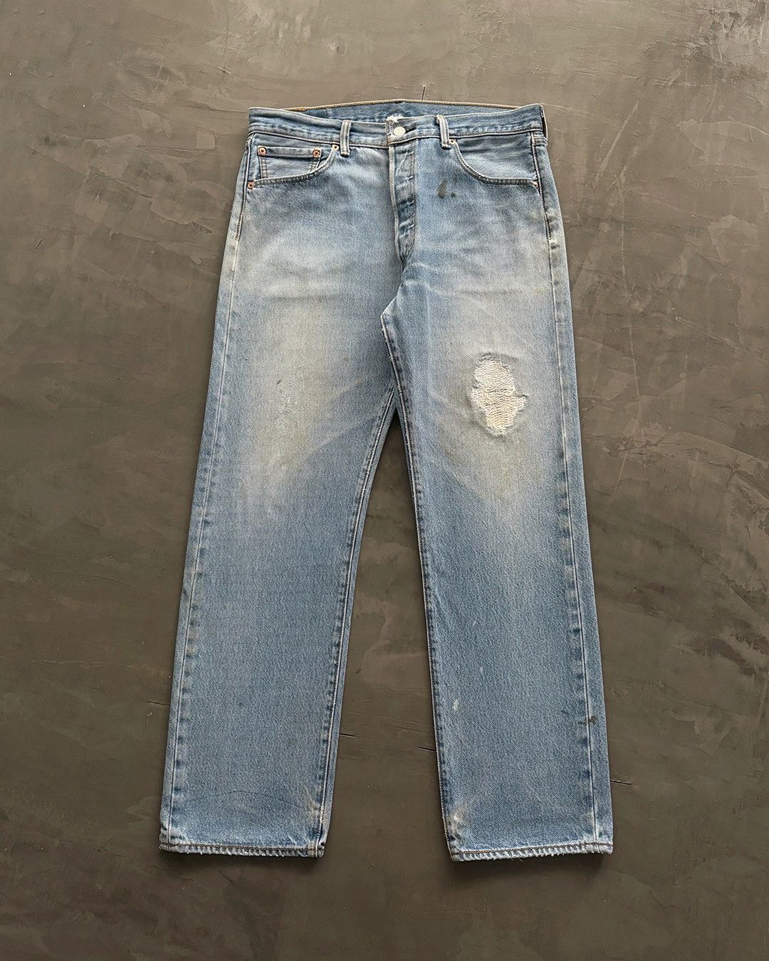 Levi's 2000s levi's 501 jeans Size US 33 - 3 Thumbnail