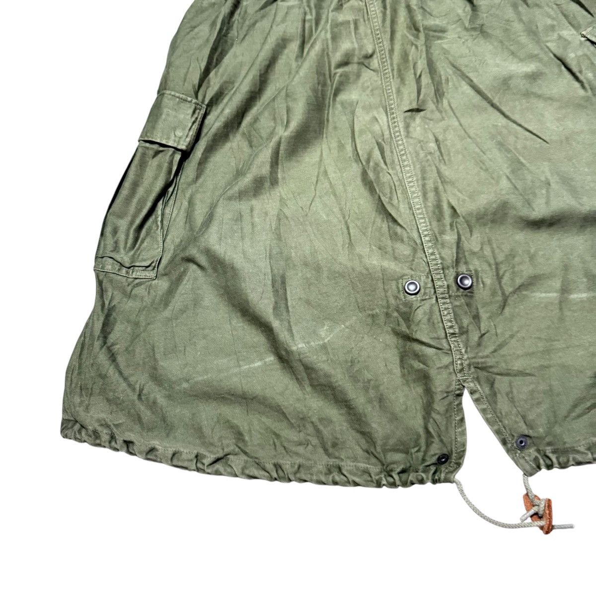 Johnbull Johnbull Olive Green Army Cargo Skirt Size 36" / US 14 / IT 50 - 8 Thumbnail