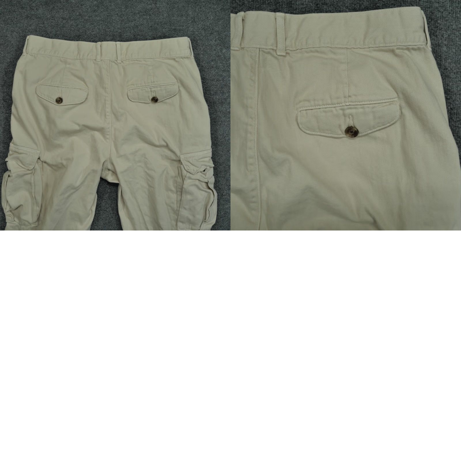 Banana Republic VINTAGE Banana Republic Pants Womens 34 18 Tan Cotton Cargo Baggy? Size 26" / US 2 / IT 38 - 9 Thumbnail