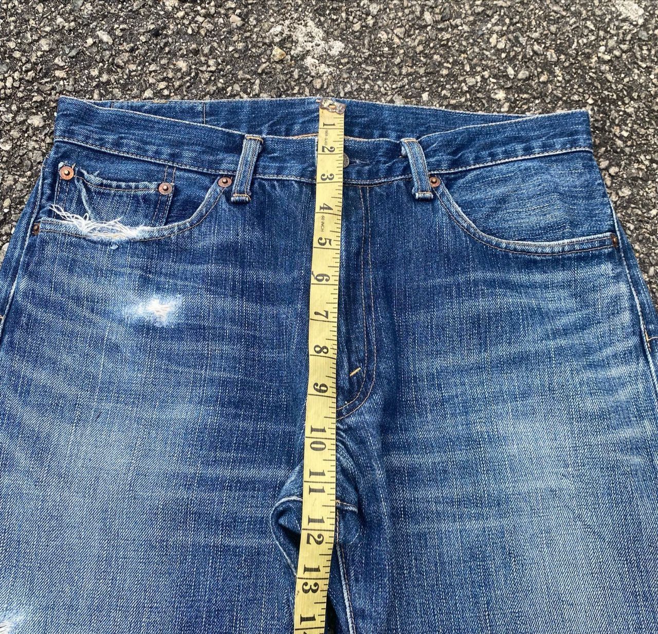 Levi's Vintage Levis 505 Distressed Denim Jeans Size US 32 / EU 48 - 4 Thumbnail