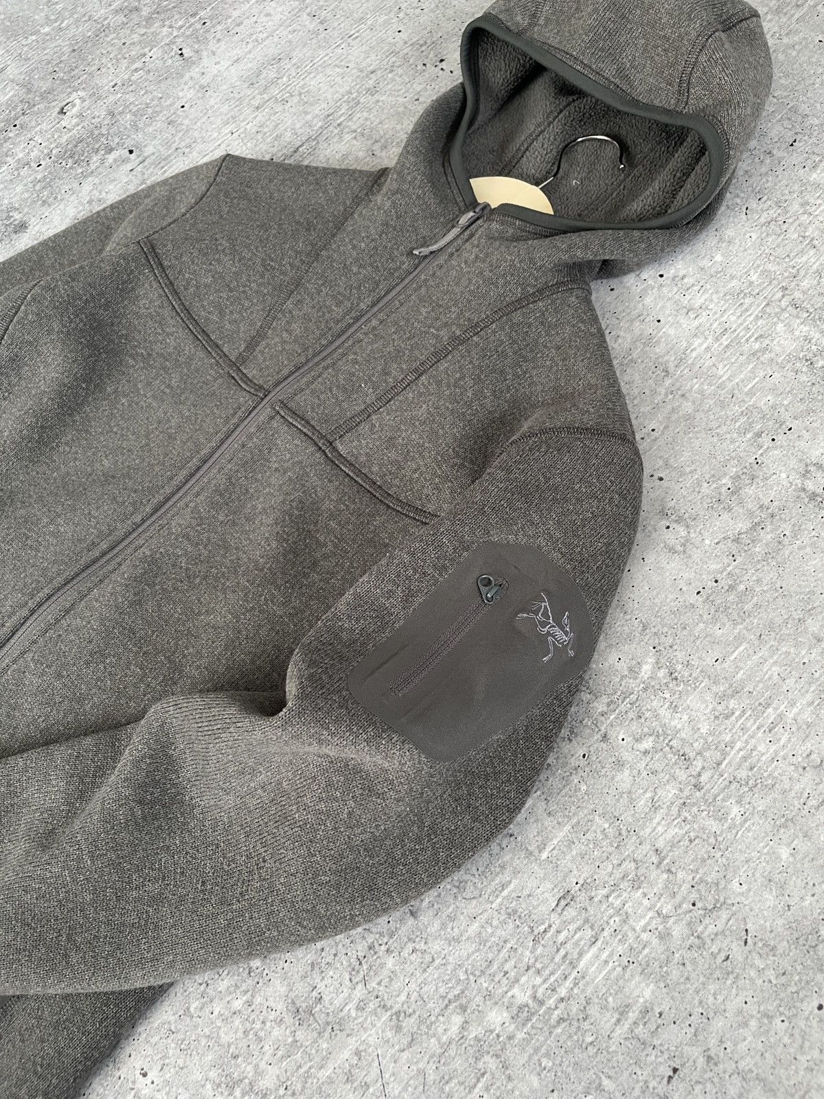 Arc'teryx Arc'teryx Covert Fleece Hoodie Dark Full Zipper Jacket Size M / US 6-8 / IT 42-44 - 5 Thumbnail