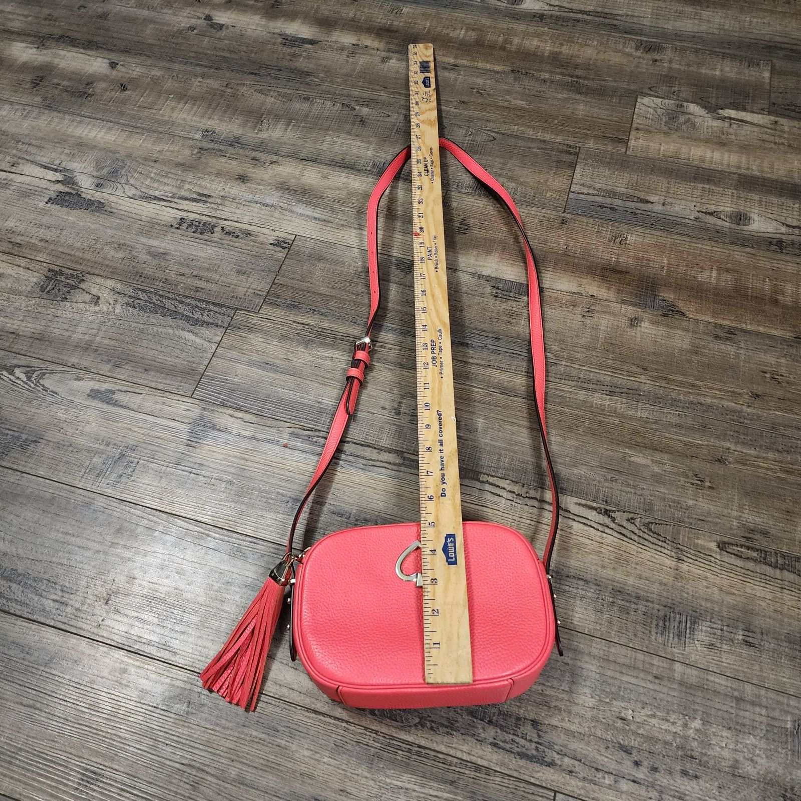 Kate Spade Kate Spade Kourtney Pebbled Leather Crossbody Coral Bag Size ONE SIZE - 2 Thumbnail