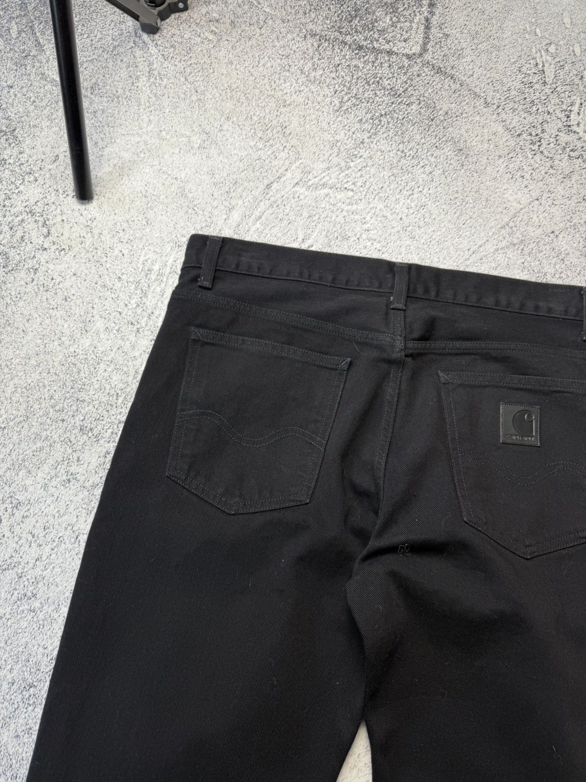 Carhartt Vintage Carhartt Wip Black Jeans Cargo Y2K Size US 34 / EU 50 - 4 Thumbnail