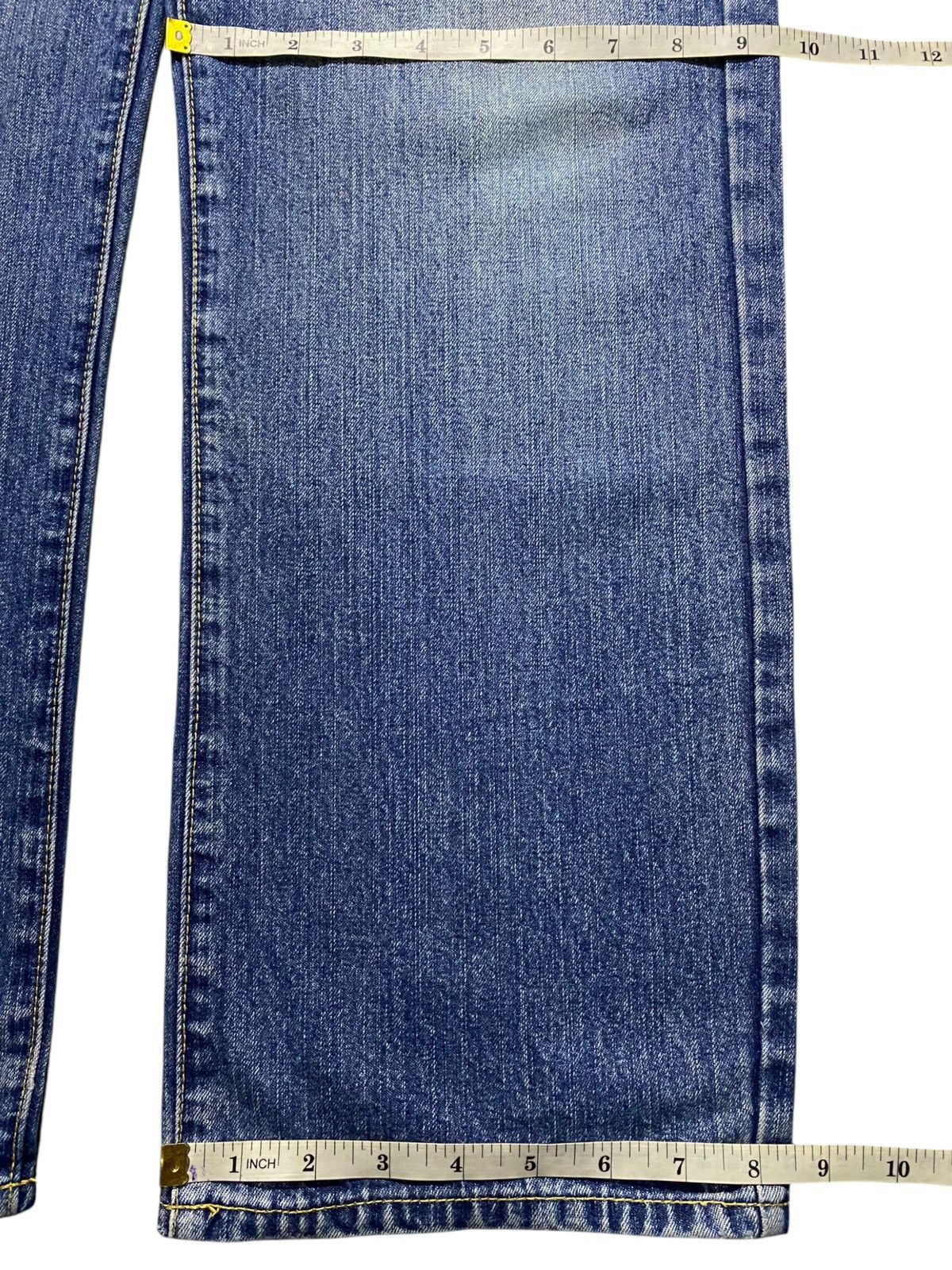 Japanese Brand Vintage Japanese Brand Amore Puro Blue Wash Distressed Jeans Size US 32 / EU 48 - 16 Thumbnail