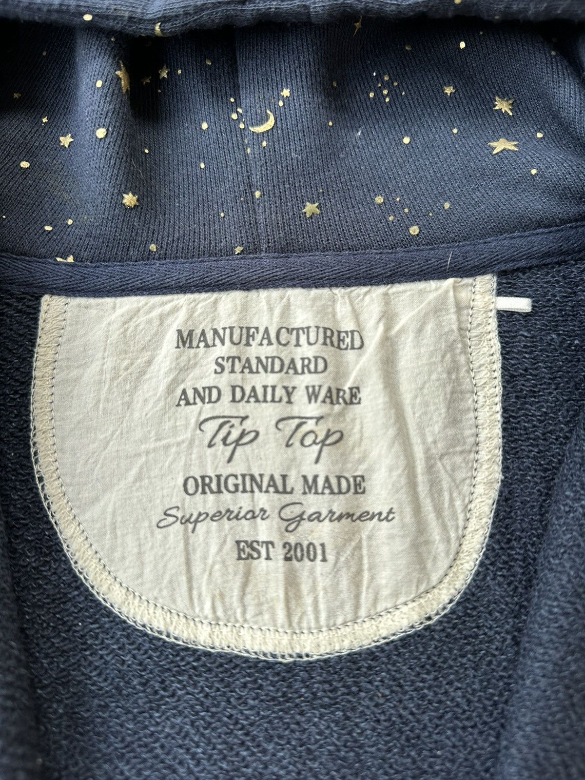 20471120 MOON AND STARS GLITTER ZIP HOODIE IFSIXWASNINE LGB STYLE Size S / US 4 / IT 40 - 8 Thumbnail