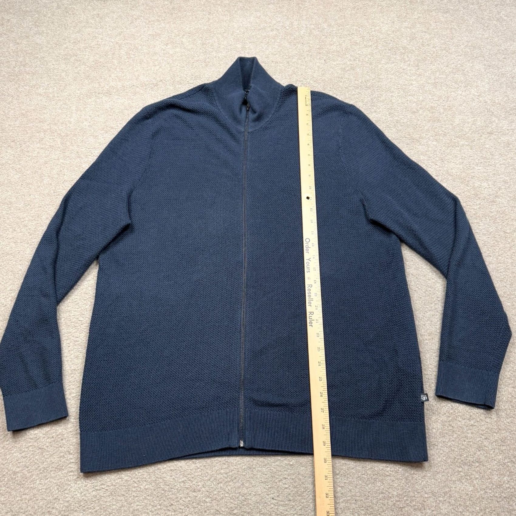 Ted Baker Ted Baker Track Jacket Men's Size 6 Blue Full Zip Lightweight Outdoor Casual Jacket Size US S / EU 44-46 / 1 - 5 Thumbnail