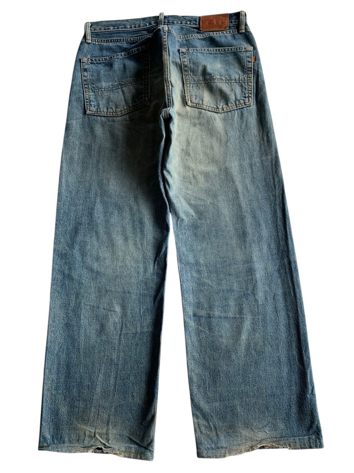 Other VINTAGE EDWIN 505X RUSTY SELVEDGE JAPANESE DISTRESSED DENIM Size US 33 - 2 Thumbnail