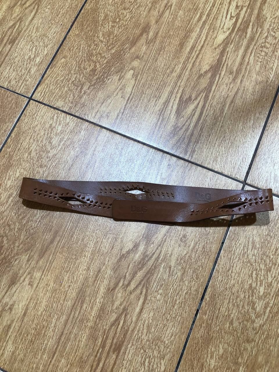 Vintage Dolce & Gabbana Leather Classic Belt