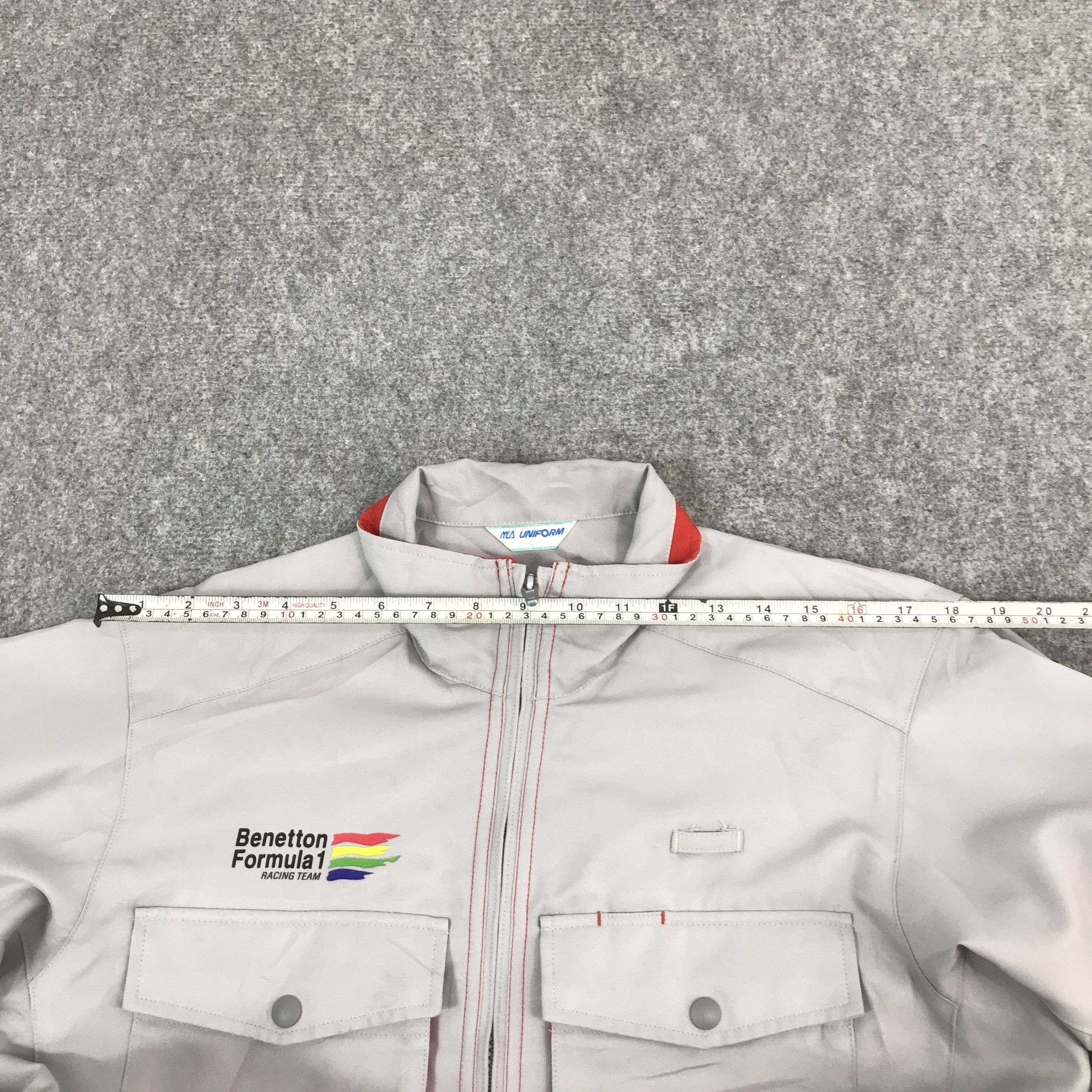 United Colors Of Benetton JAPAN BENETTON FORMULA 1 RACING TEAM CUSTOM JACKET Size US L / EU 52-54 / 3 - 10 Thumbnail