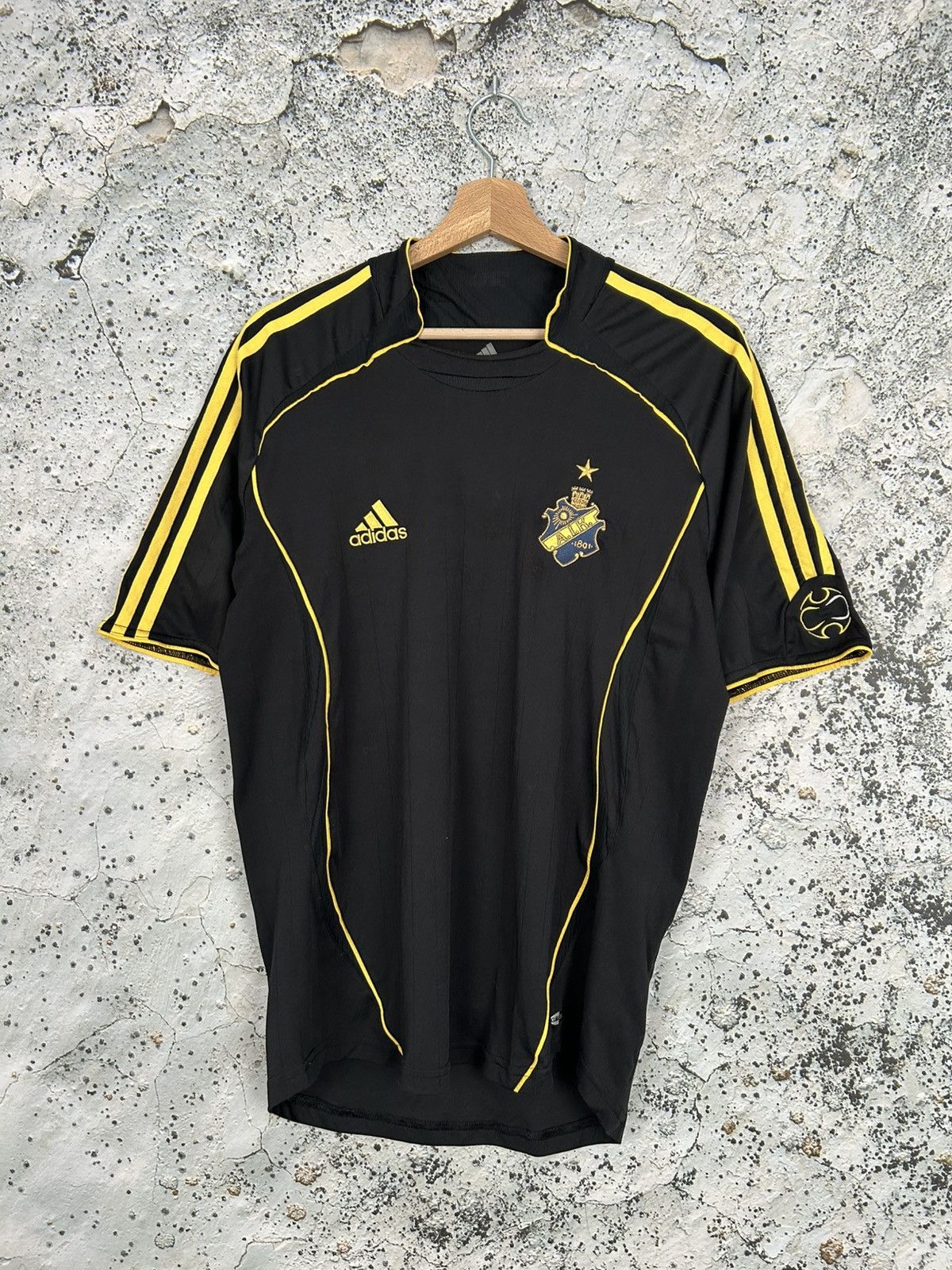 Adidas Vintage AIK Football Sweden Adidas Soccer Jersey Rare Sport Size US S / EU 44-46 / 1 - 1 Thumbnail