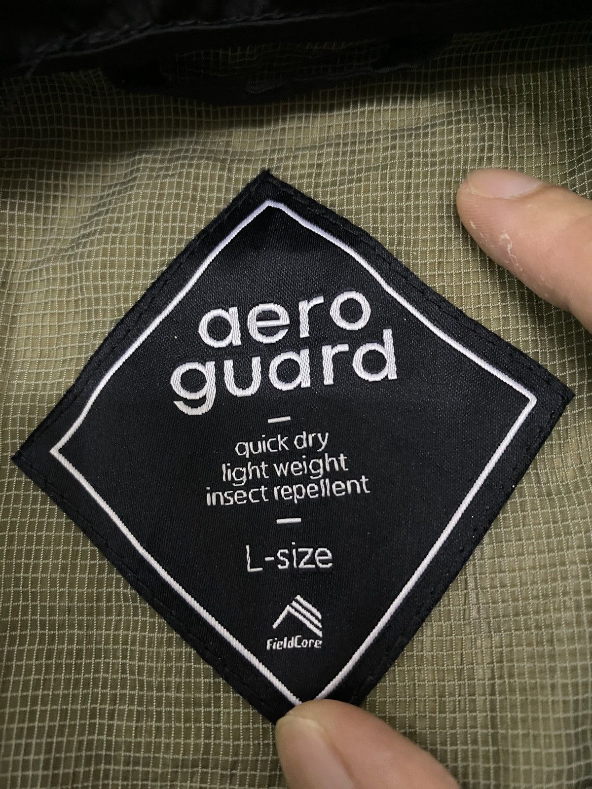 Japanese Brand Aeroguard Fieldcore insect repellent light jacket Size US L / EU 52-54 / 3 - 6 Thumbnail