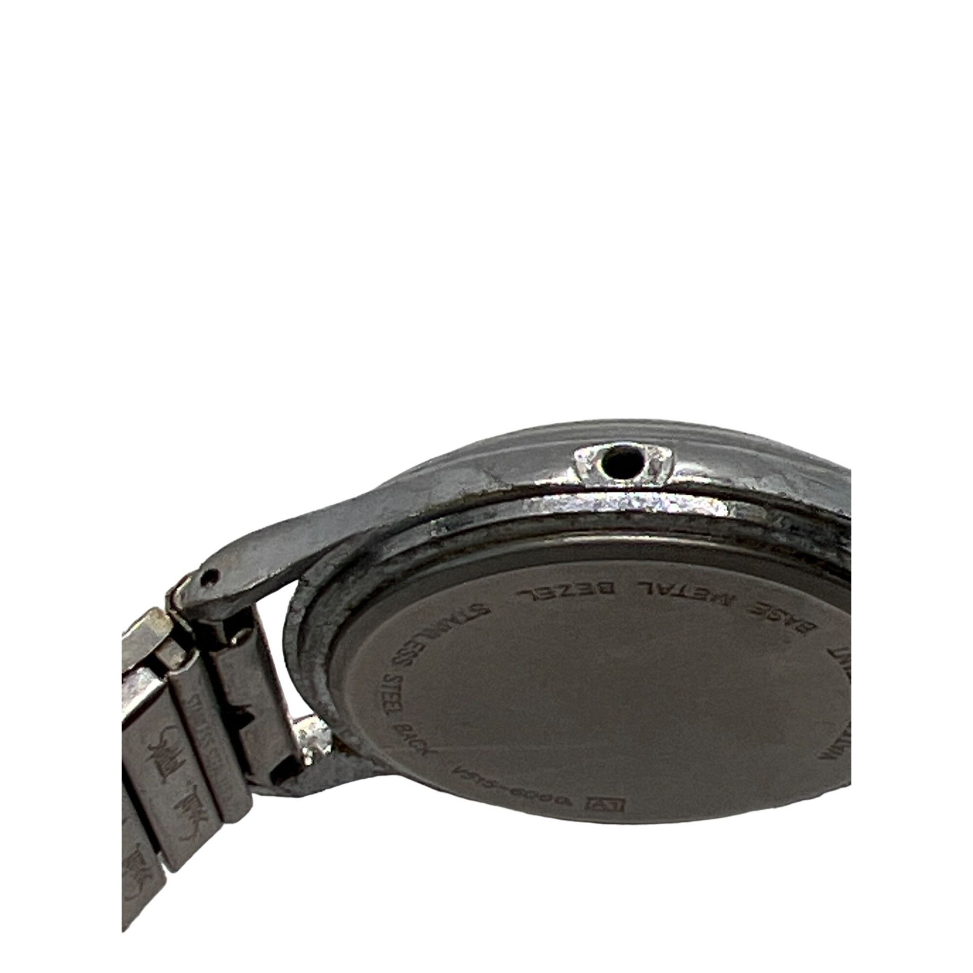 Other Vintage Lorus Mickey Mouse Quartz Watch Silver-Tone Stretch Size ONE SIZE - 3 Thumbnail