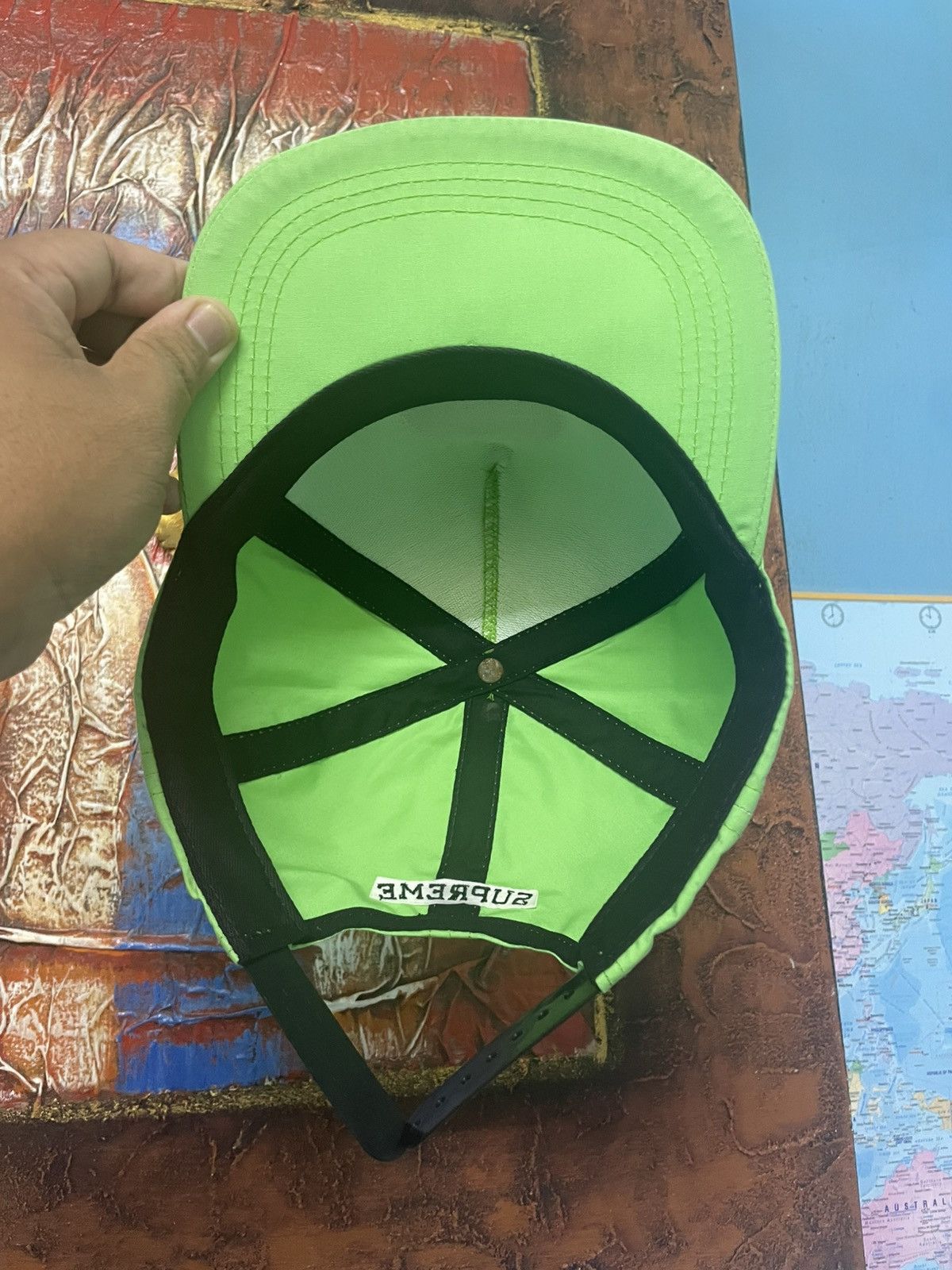 Supreme Supreme FUCK EM Five Panel Cap Year 2008 Size ONE SIZE - 3 Thumbnail