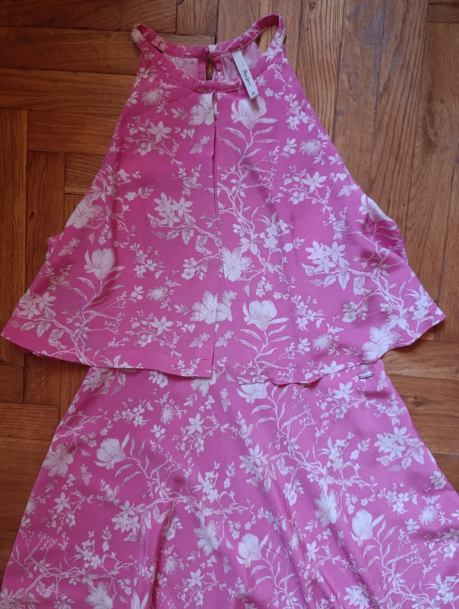 Pepe Jeans Pepe Jeans Davinia Maxi Dress – Limited Edition Size XS / US 0-2 / IT 36-38 - 2 Thumbnail
