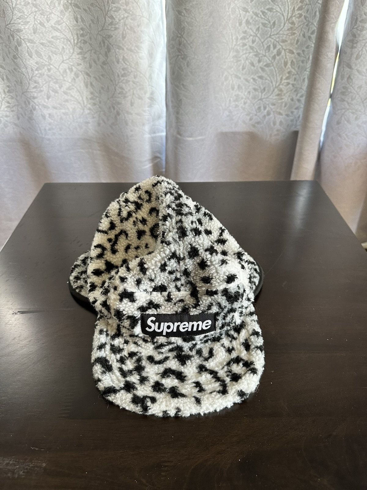 Supreme Supreme leopard fleece ear cap hat Size ONE SIZE - 1 Thumbnail