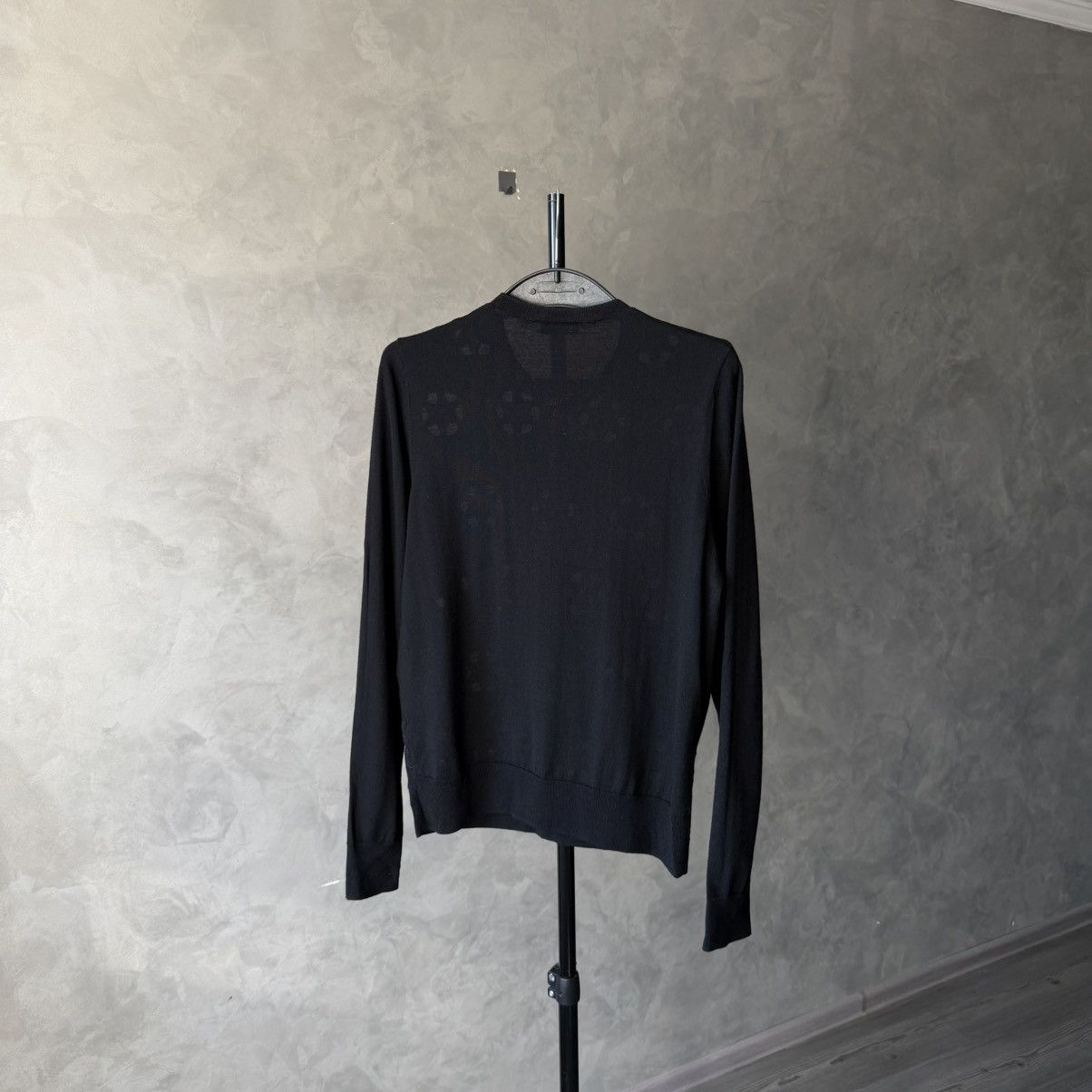Dries Van Noten Dries Van Noten Flowers Laser Cut 100% Wool Sweater Size M / US 6-8 / IT 42-44 - 8 Thumbnail