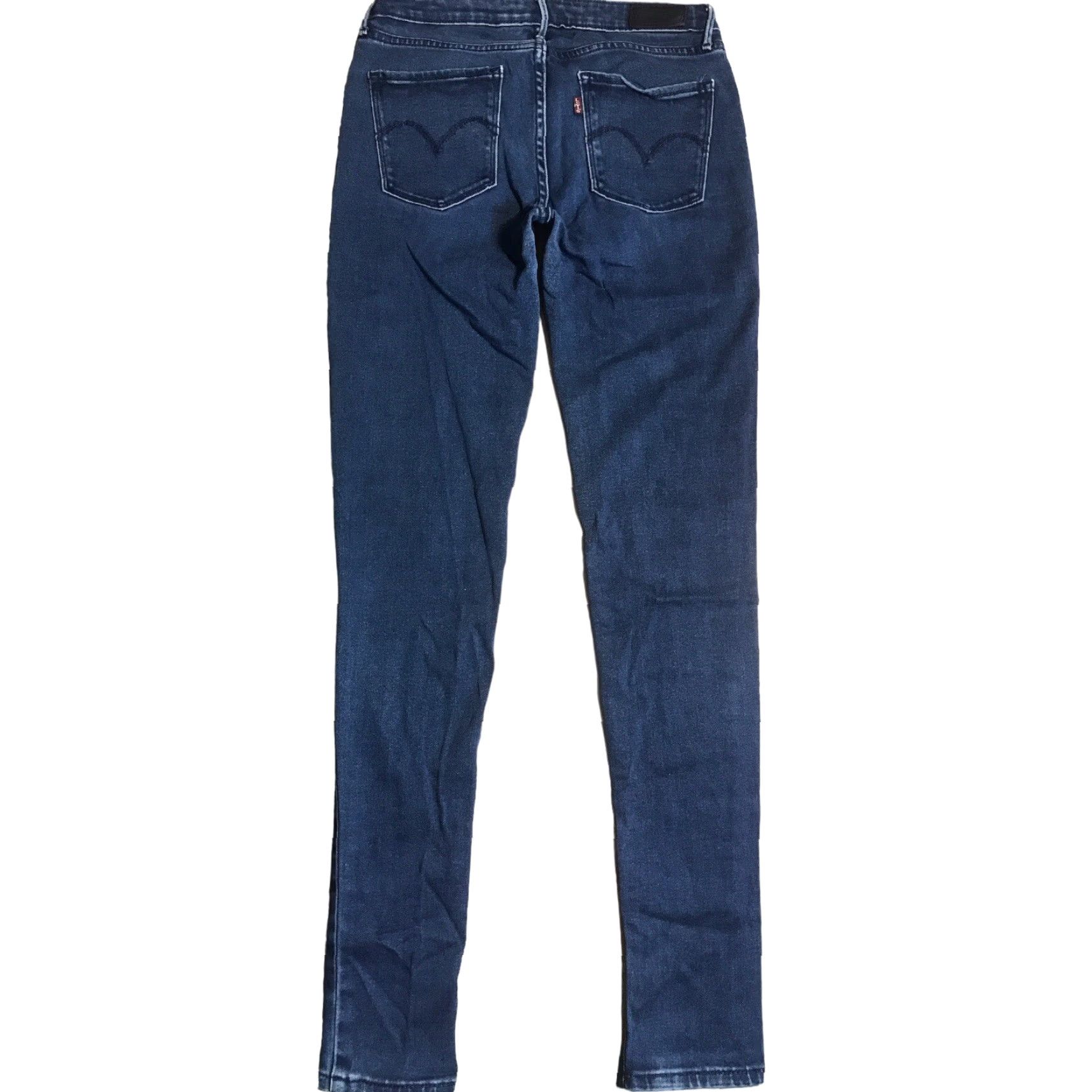 Levi's Levi's Jeans 8 in Rise Legging Denim Blue Womens 27 x 30 Inseam Stretch Slim Straight 5-Pocket Logo Vintage? No** Size 27" / US 4 / IT 40 - 2 Thumbnail