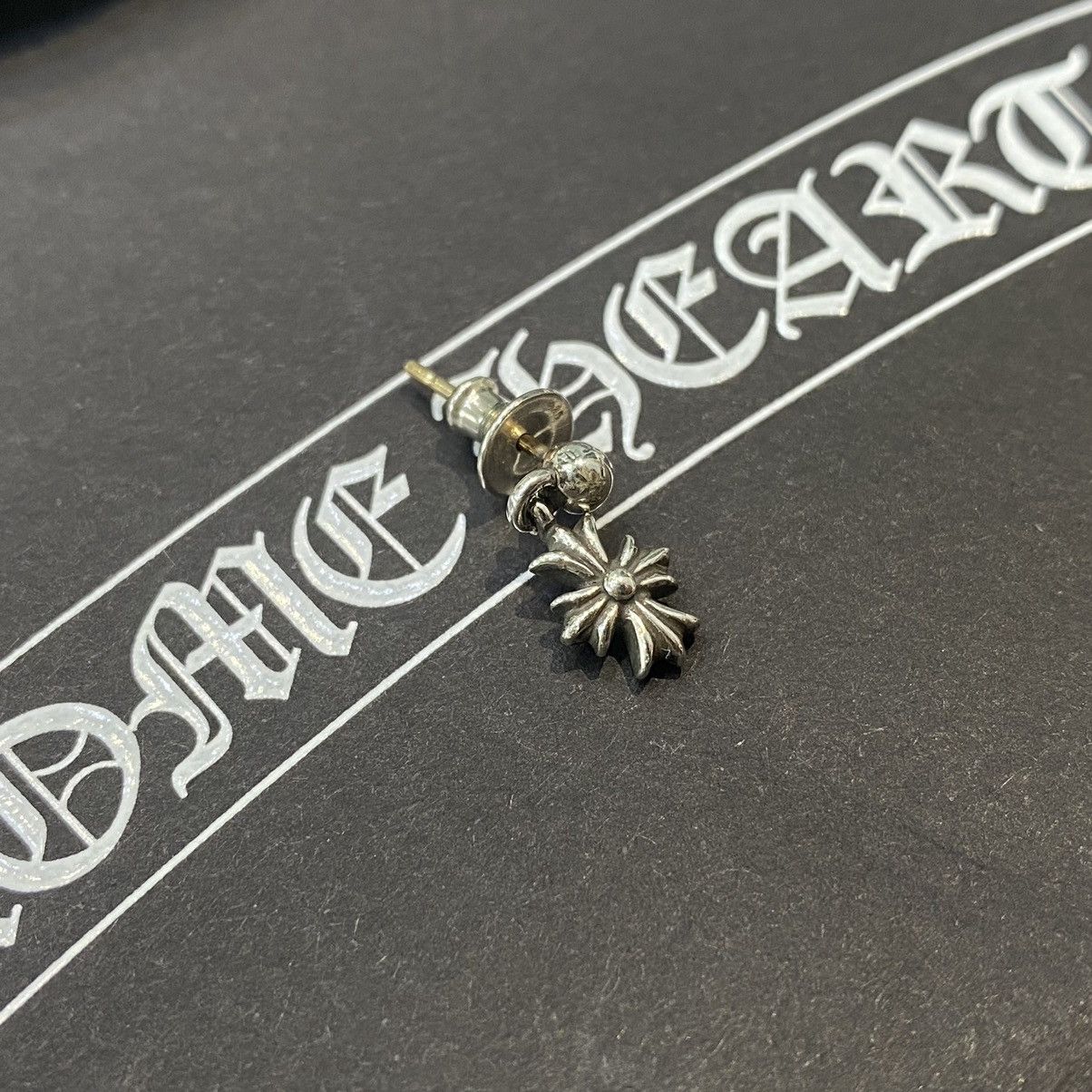 Chrome Hearts Chrome Hearts Tiny E silver earring Size ONE SIZE - 2 Thumbnail