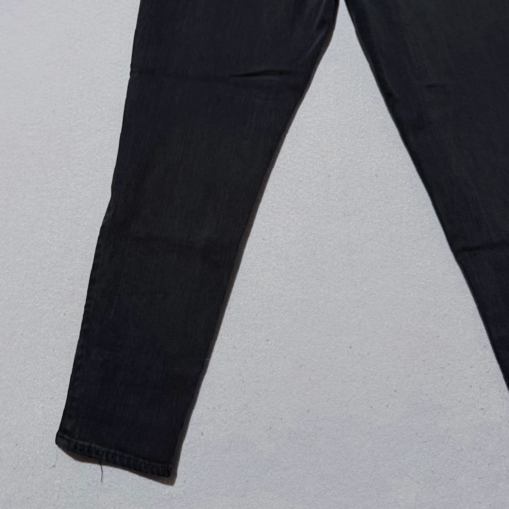 American Eagle Outfitters American Eagle Hi-Rise Jegging Jeans Women's Black Denim Super Stretch - 12 Size 34" / US 12 / IT 48 - 7 Thumbnail