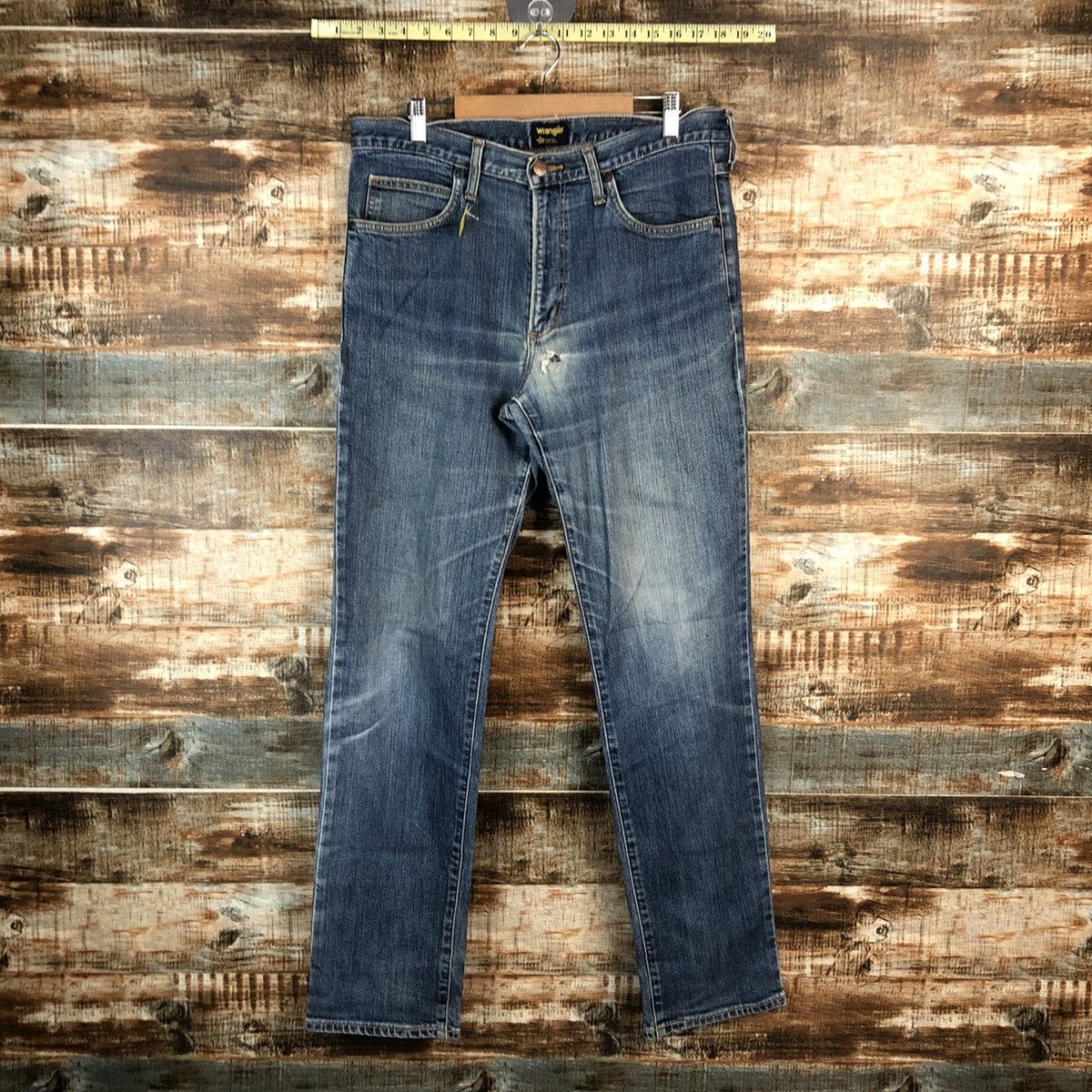 Wrangler DL Wrangler Blue Denim Pants #C203 Size US 32 / EU 48 - 1 Thumbnail