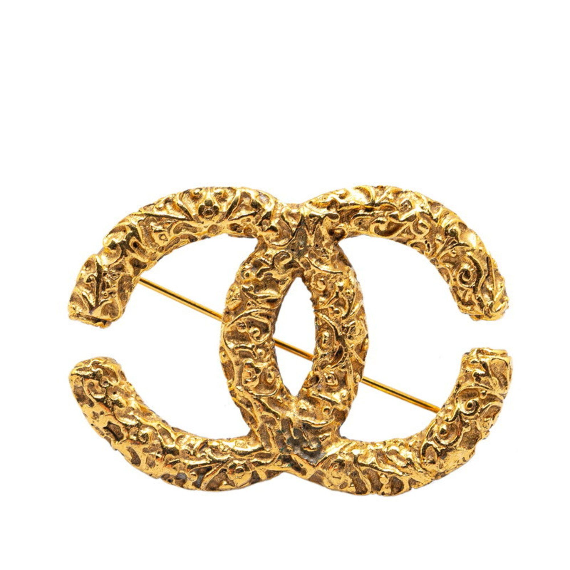 Chanel Chanel Logo CC brooch Size ONE SIZE - 1 Thumbnail